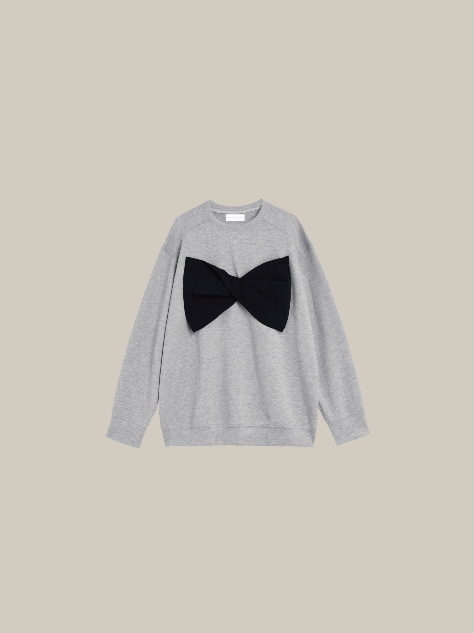 Big Ribbon Sweat Top - LOVE POMME POMME