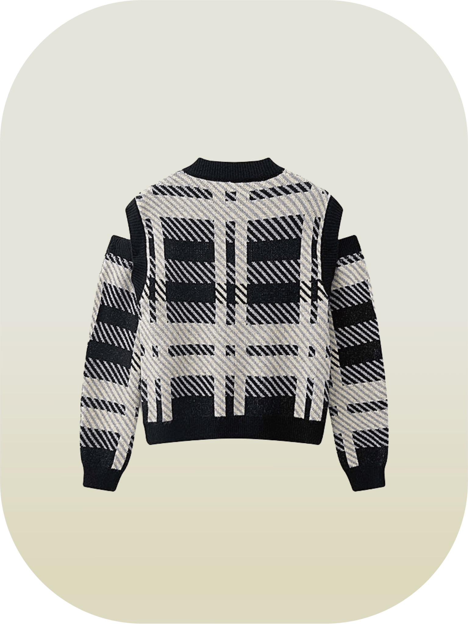 Block Baseball Cardigan - LOVE POMME POMME