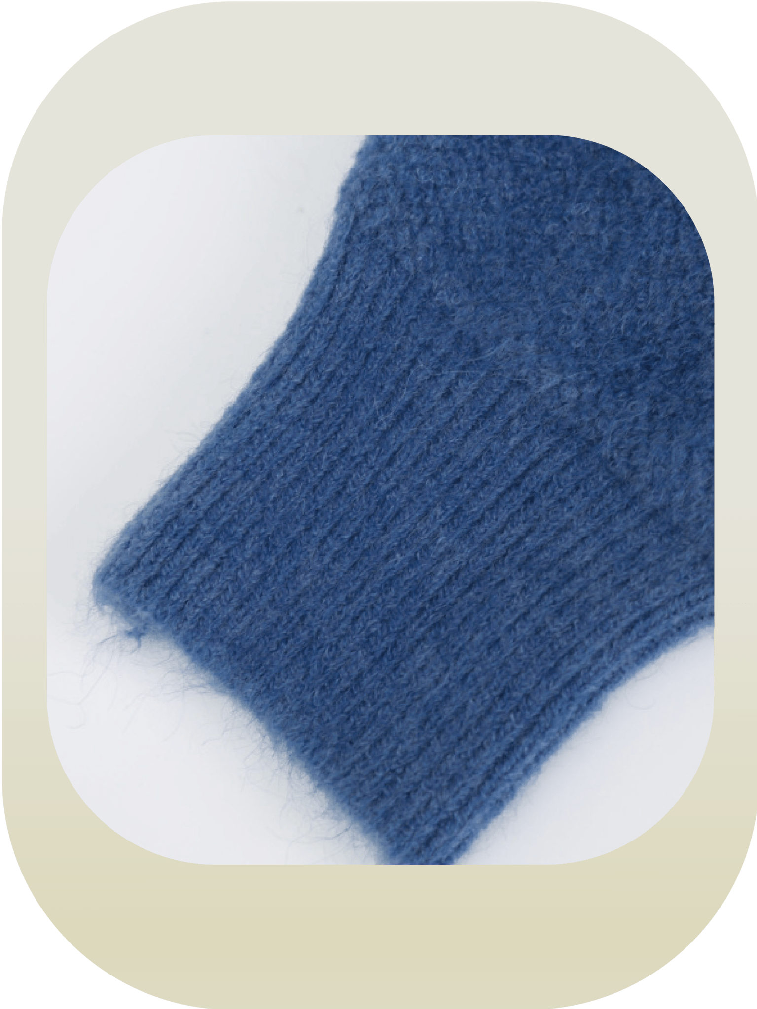 Blue Gradient Flower Knit - LOVE POMME POMME