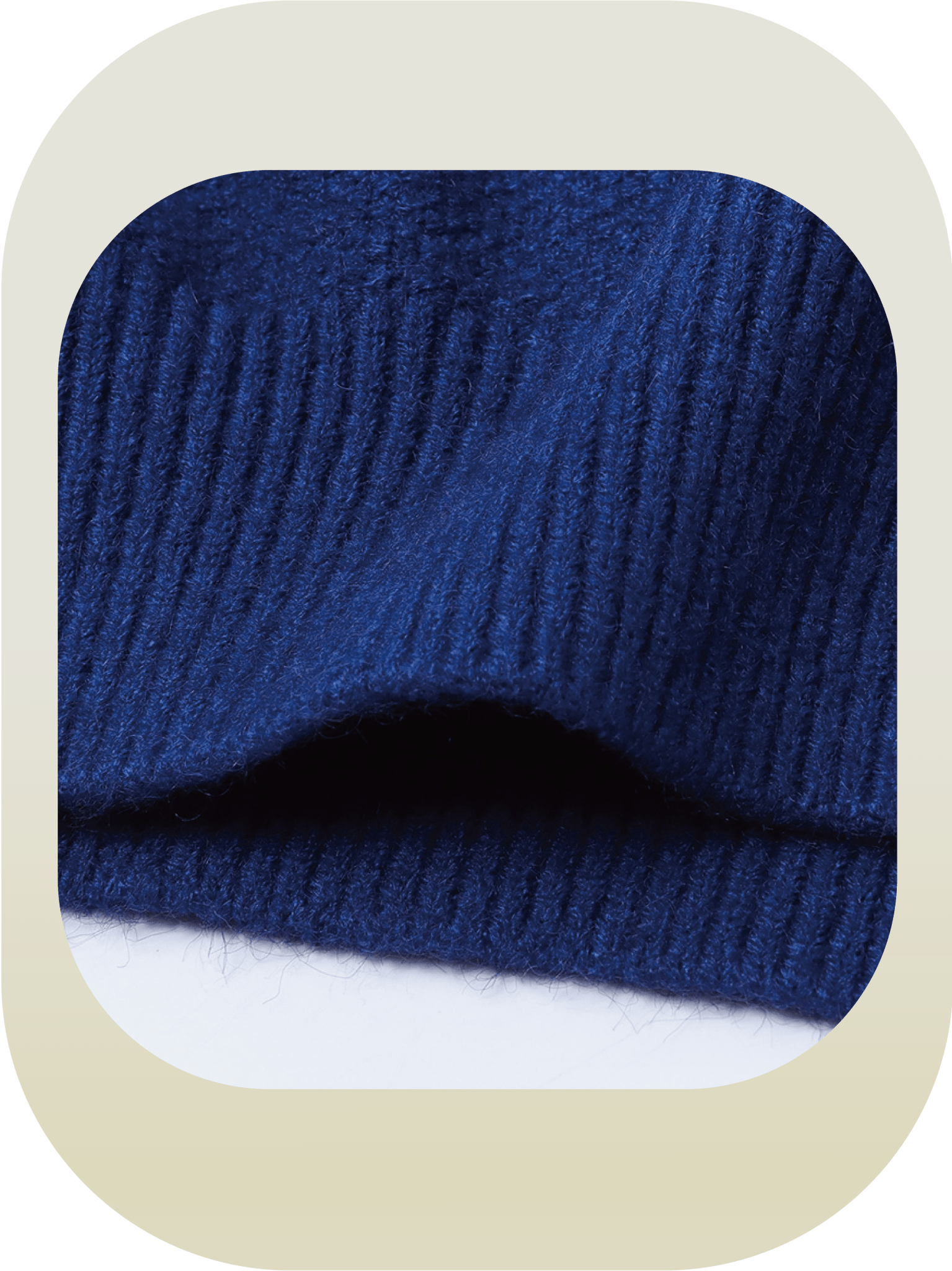 Blue Gradient Flower Knit - LOVE POMME POMME