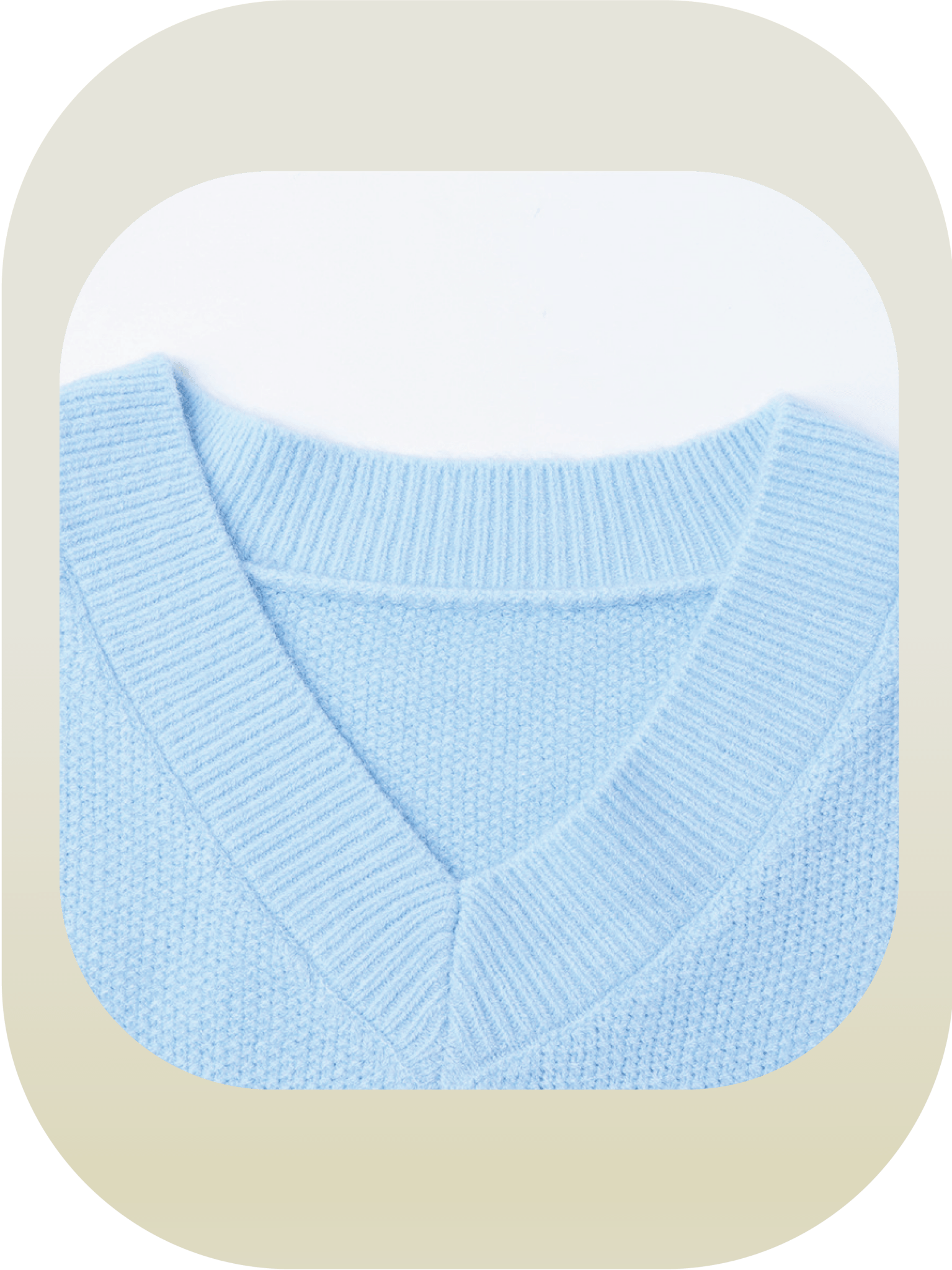 Blue Gradient Flower Knit - LOVE POMME POMME
