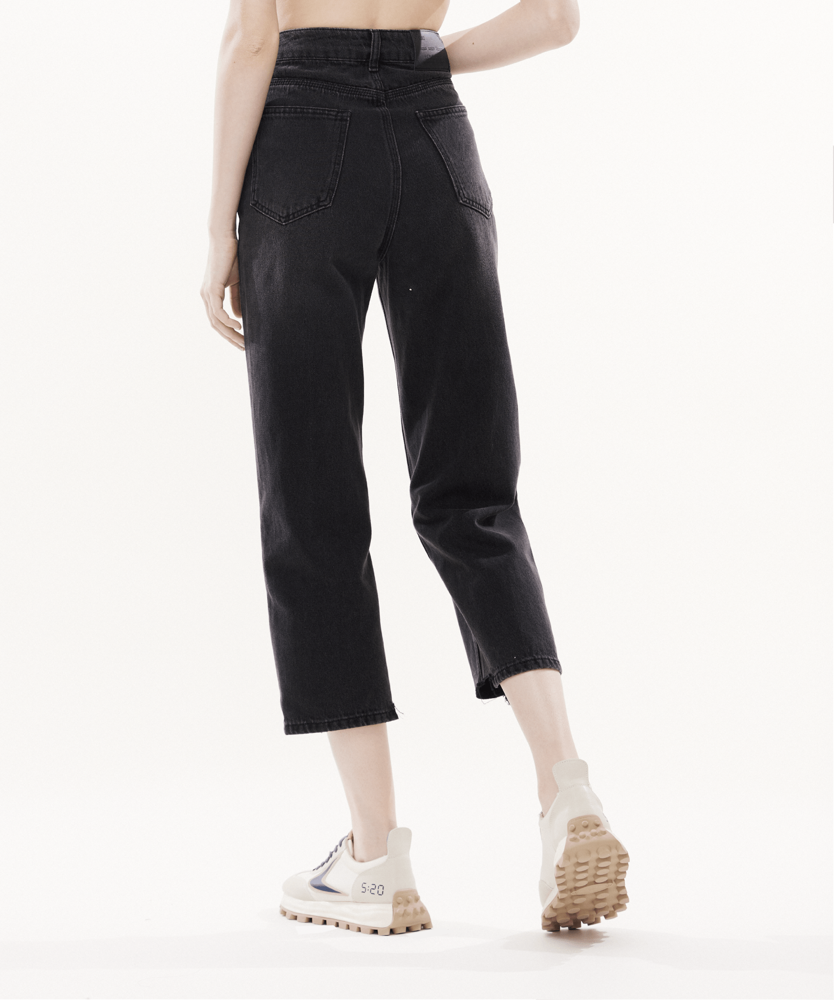 Brushed Vintage Loose-fitting Dad Jeans - LOVE POMME POMME