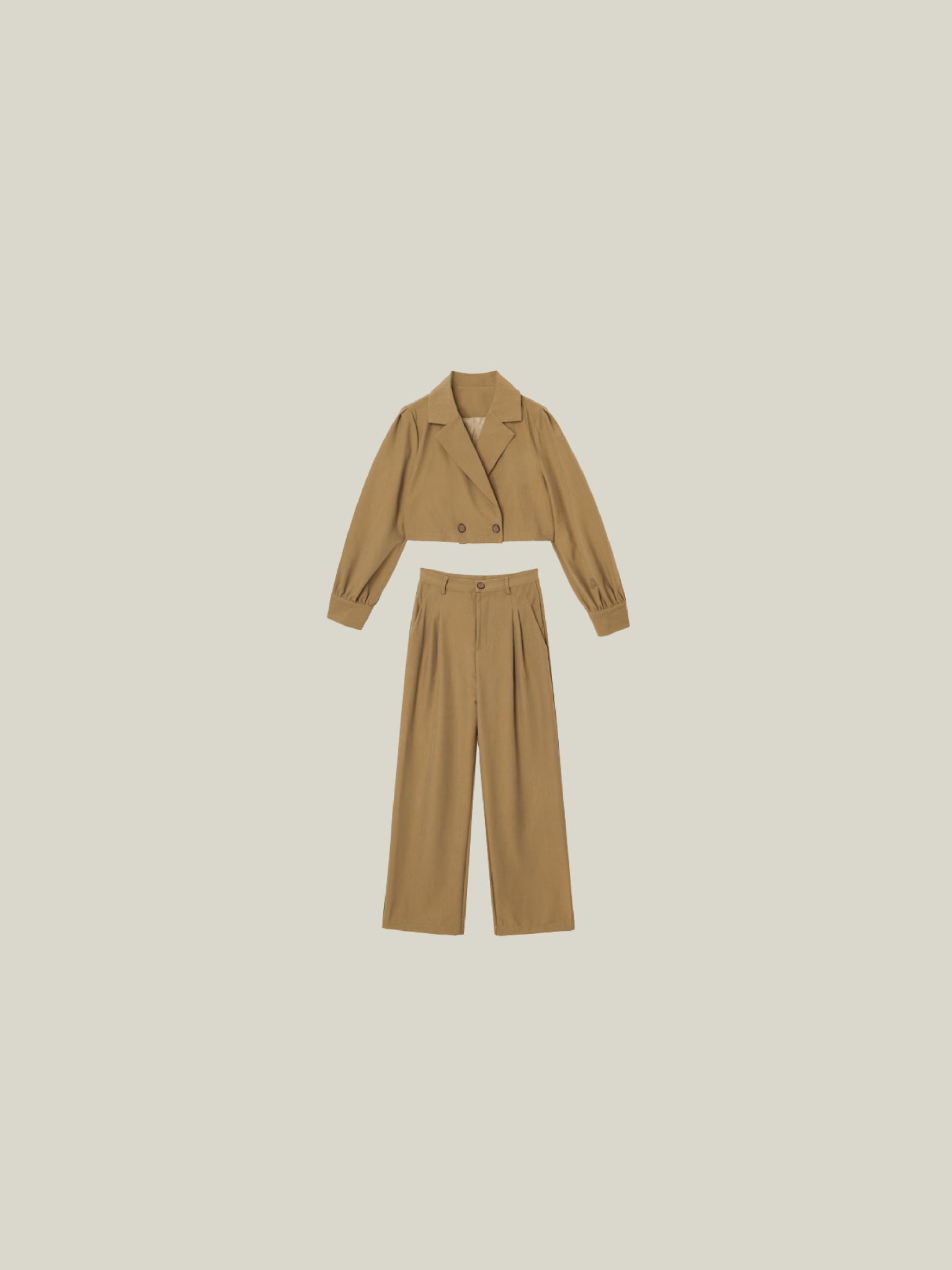 Casual Short Jacket Set-Up - LOVE POMME POMME