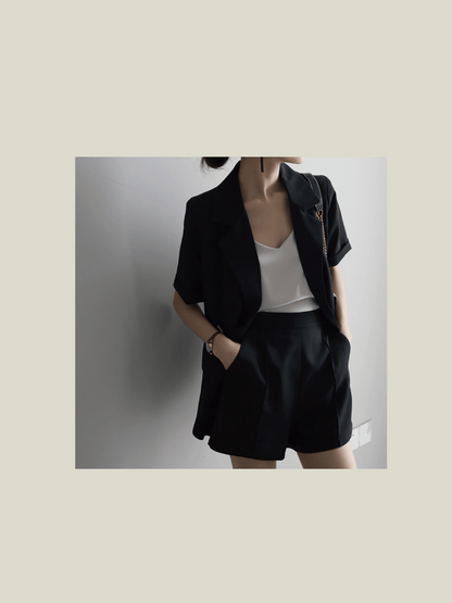 Casual Jacket with Shorts Set-up 