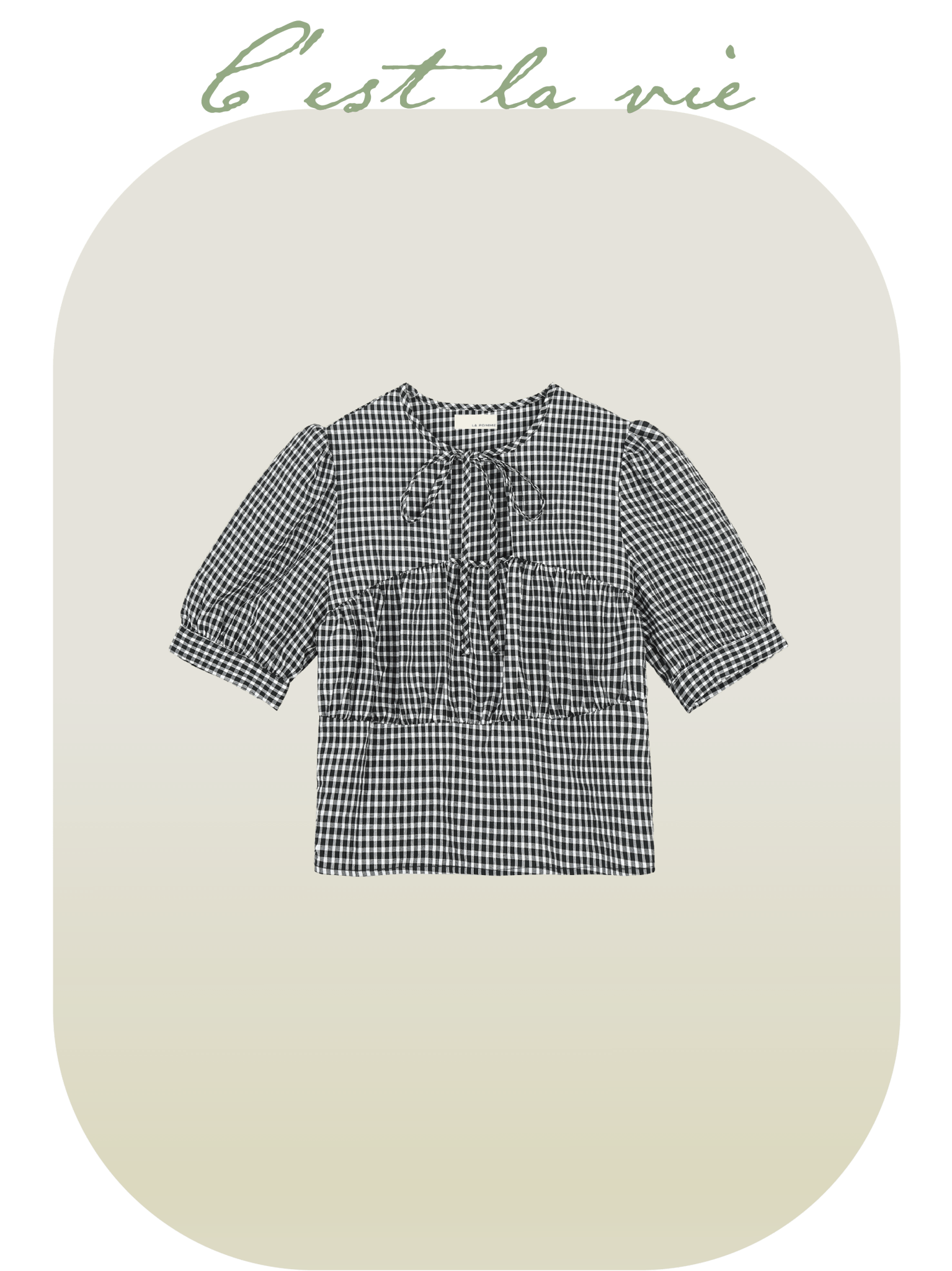 Center Gather Blouse 