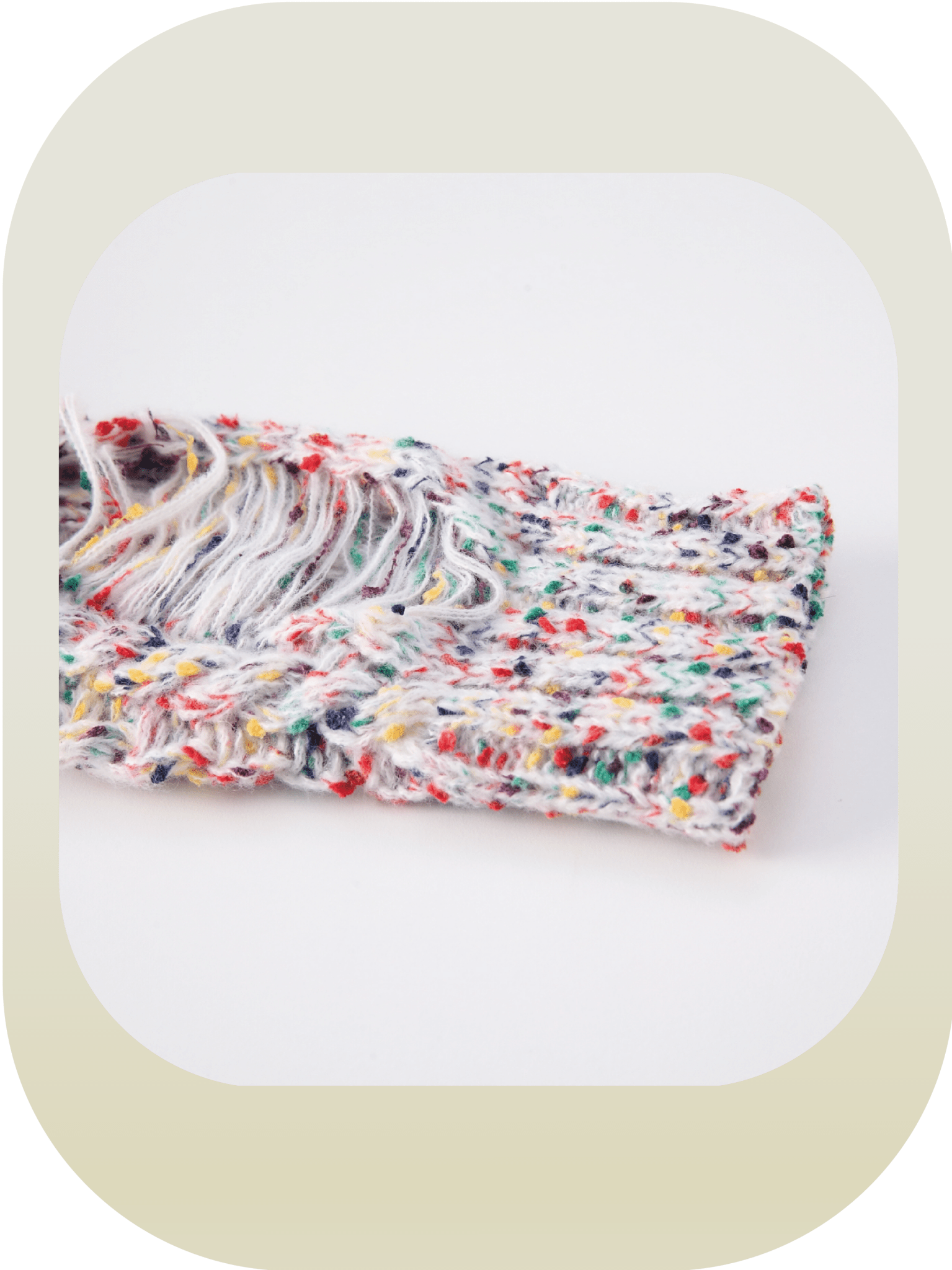 Cheerful Mix Pullover Sweater 