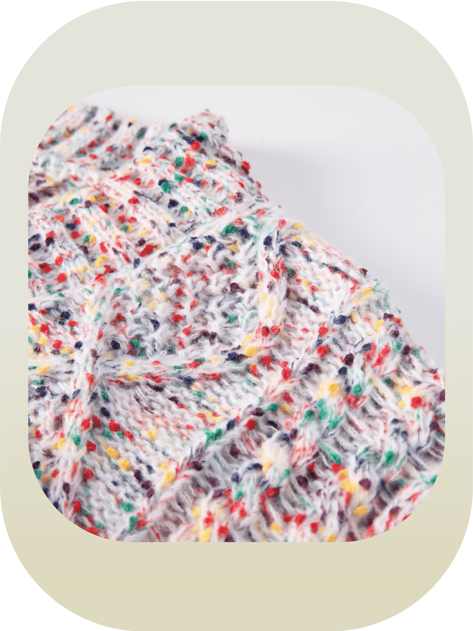 Cheerful Mix Pullover Sweater 