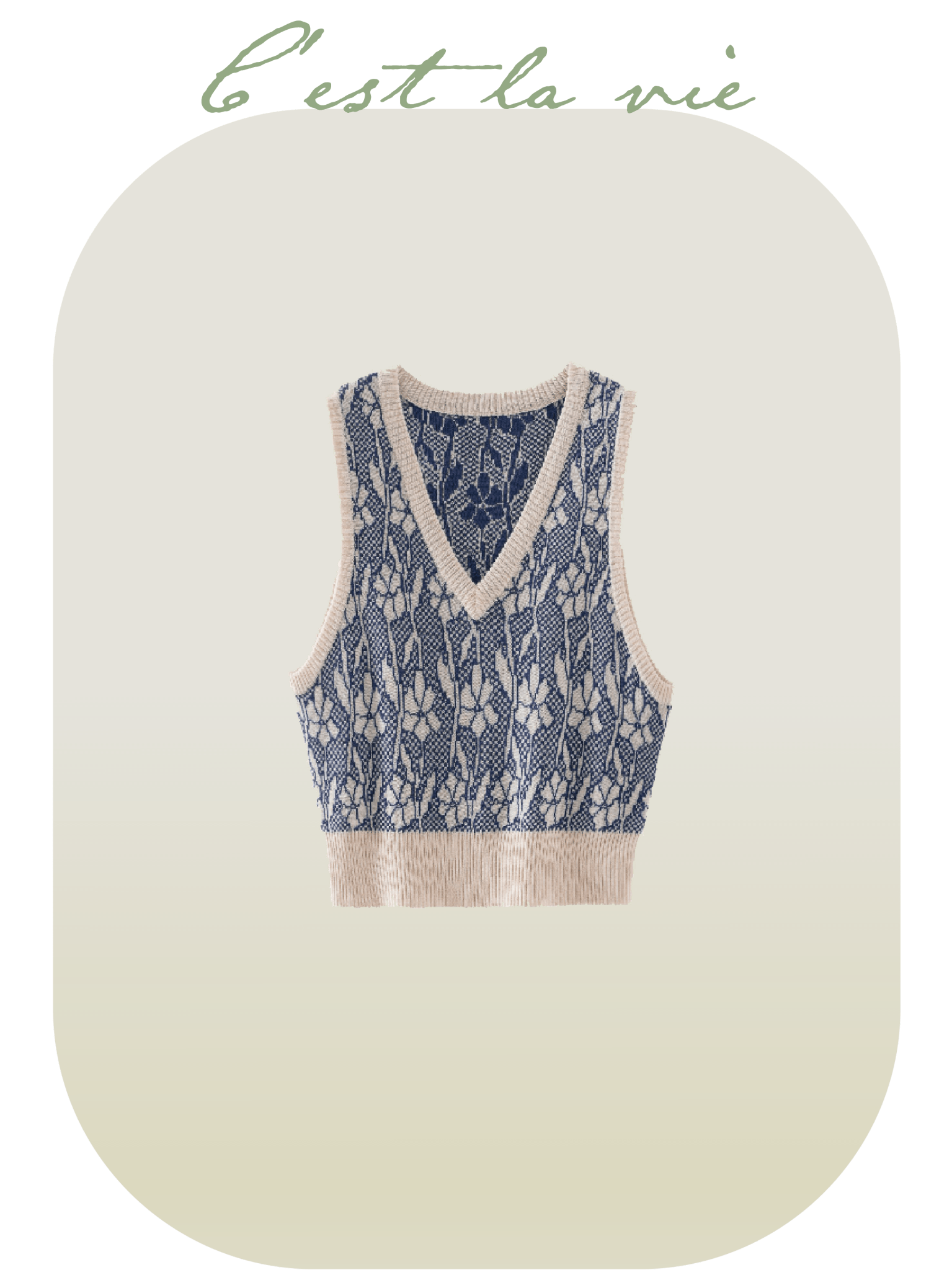 Classical Knit Vest