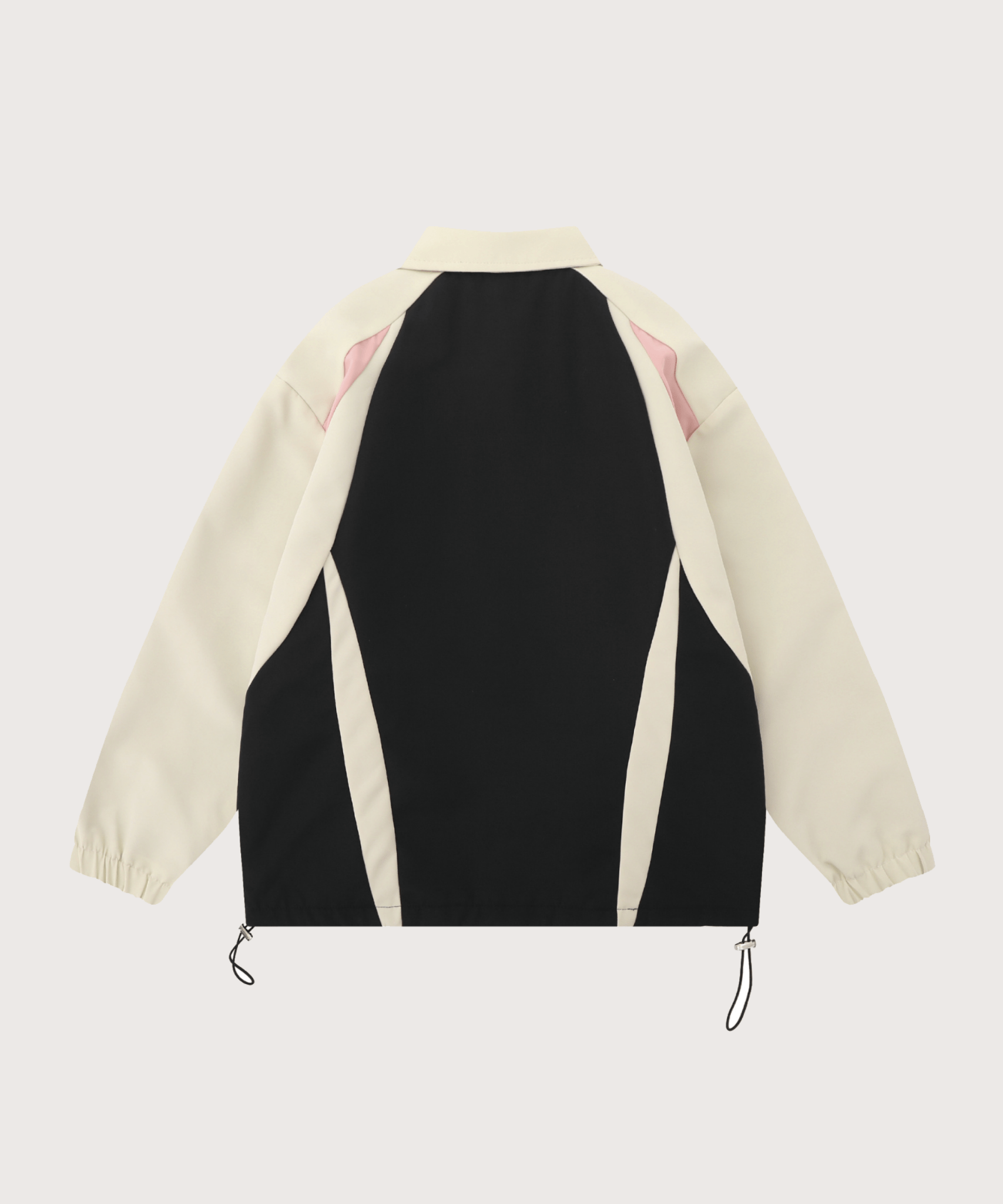 Contrast Embroidered Jacket