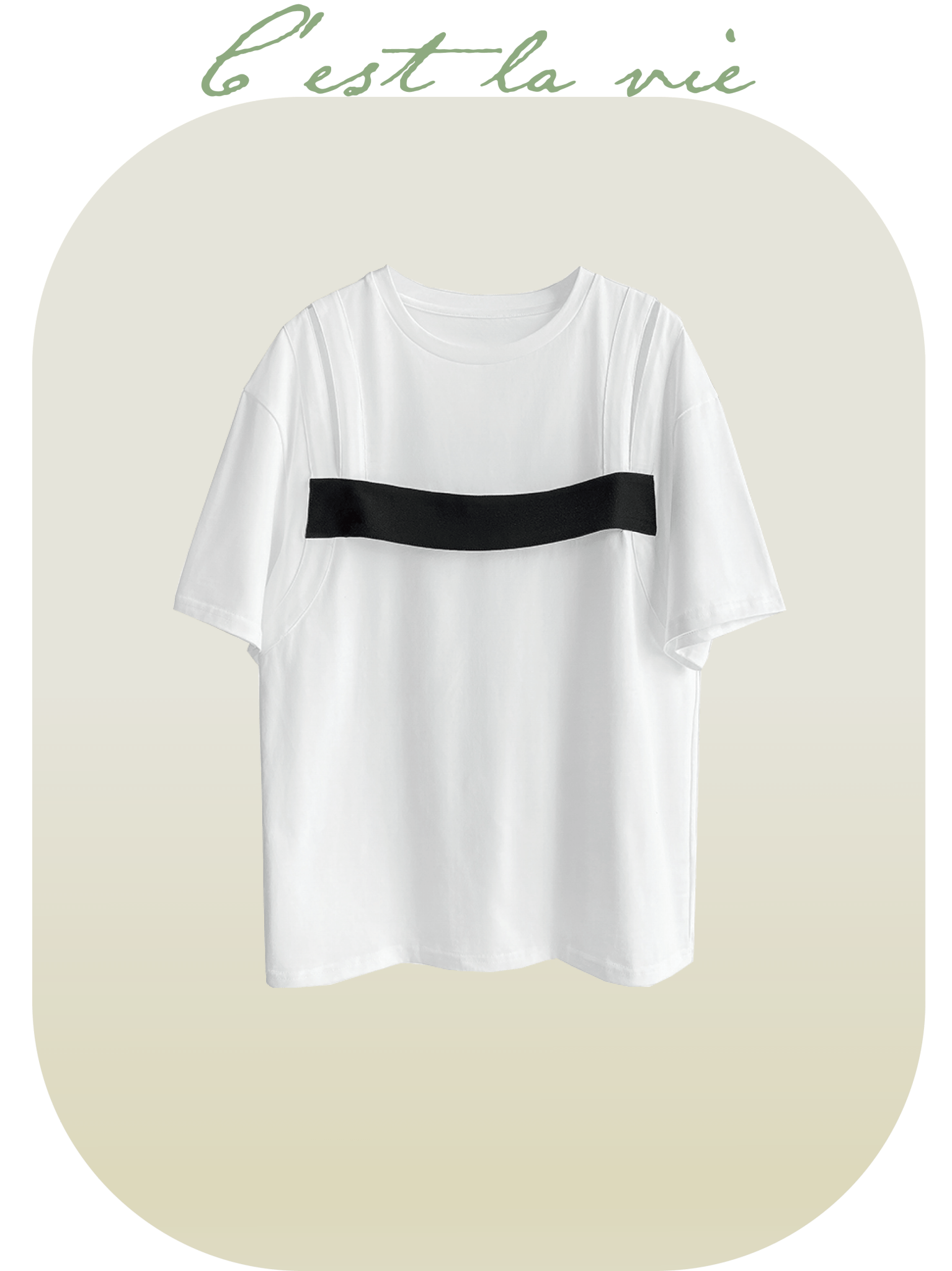 Cotton Bicolor Tee