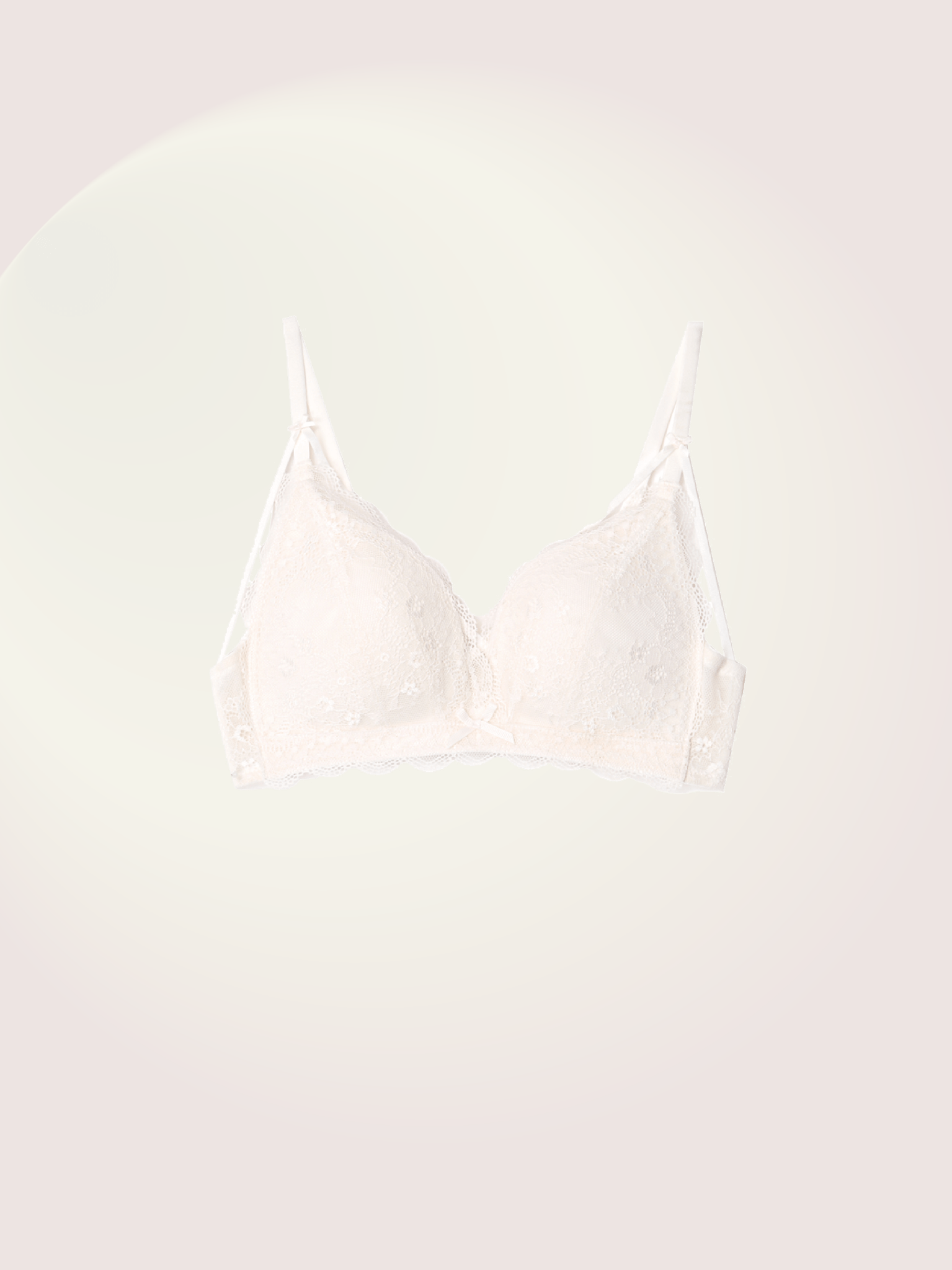 Crossed Ribbon Bra - LOVE POMME POMME