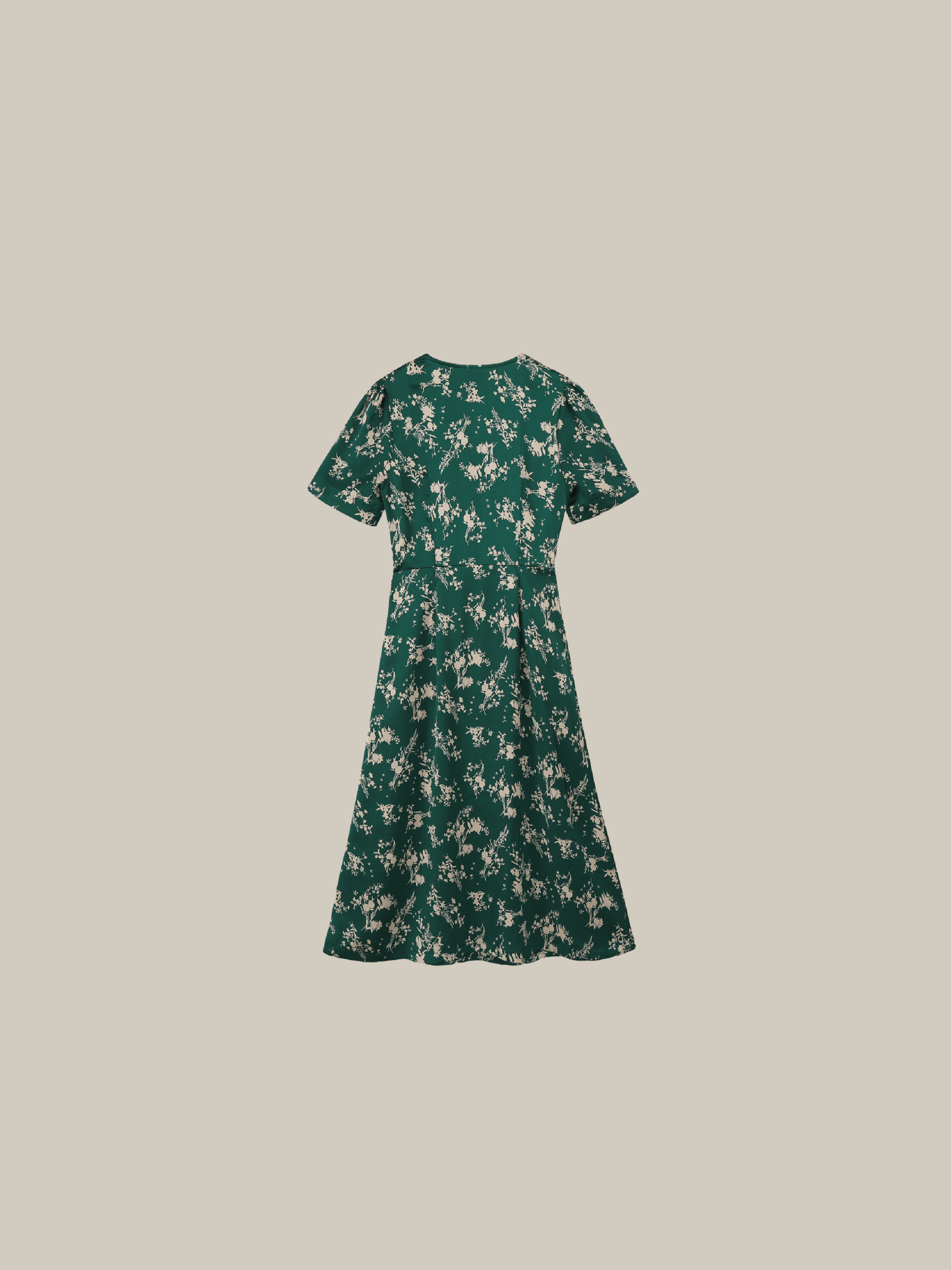 Curved Button Garden Dress - LOVE POMME POMME