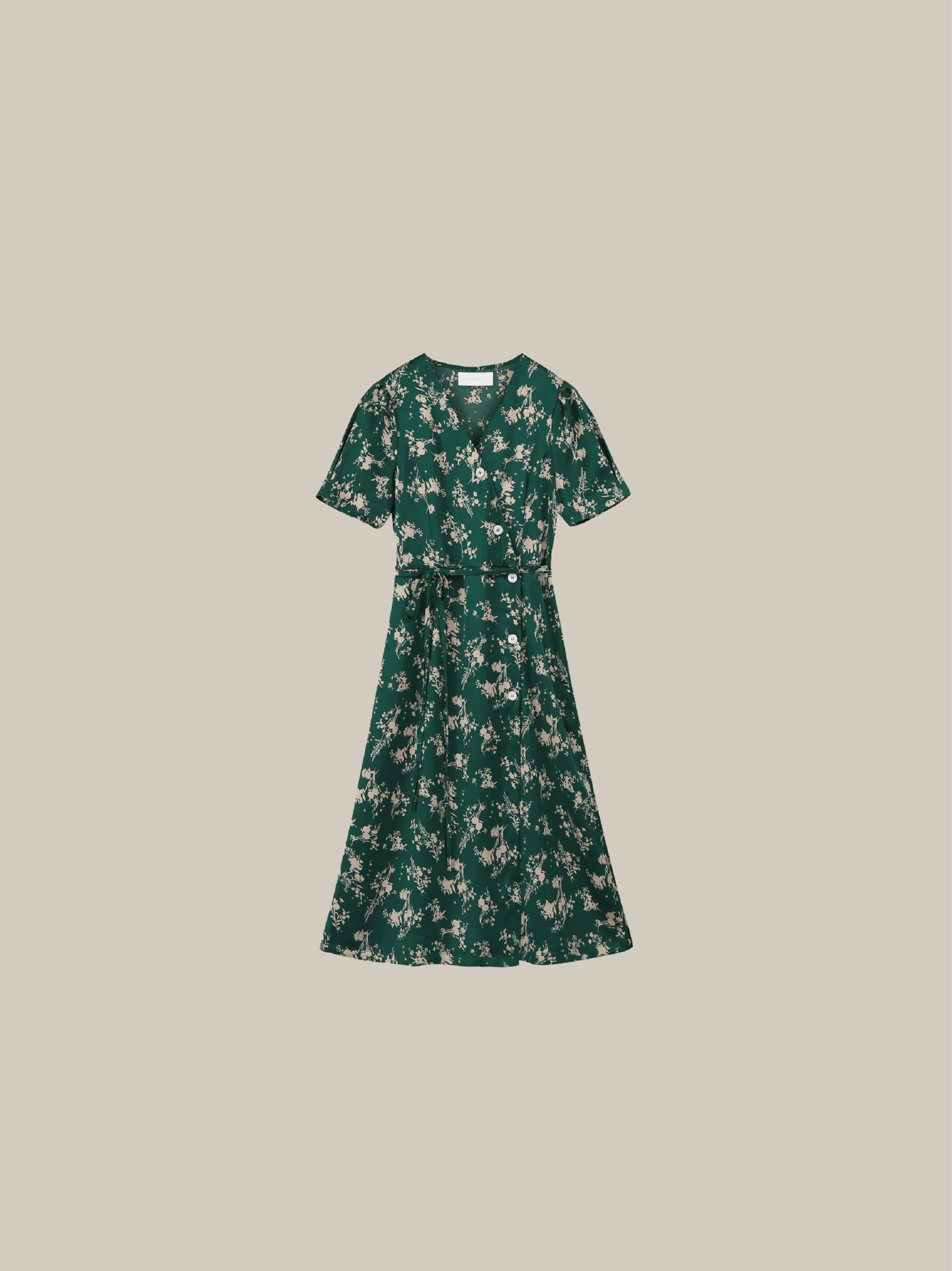 Curved Button Garden Dress - LOVE POMME POMME