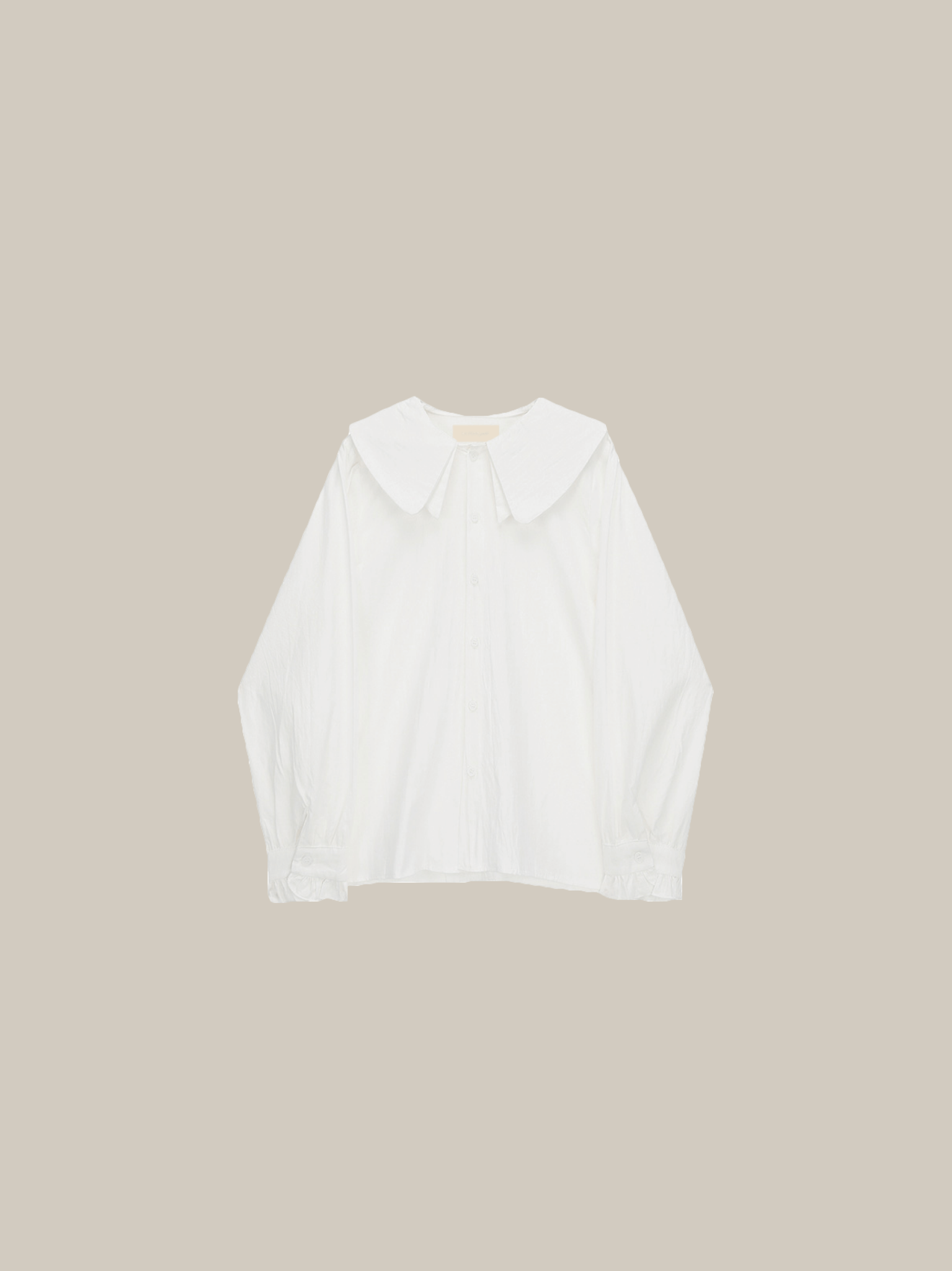 Double Collar Design Blouse - LOVE POMME POMME