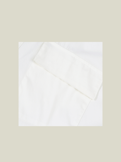 Double Pocket Stand Collar One Piece - LOVE POMME POMME