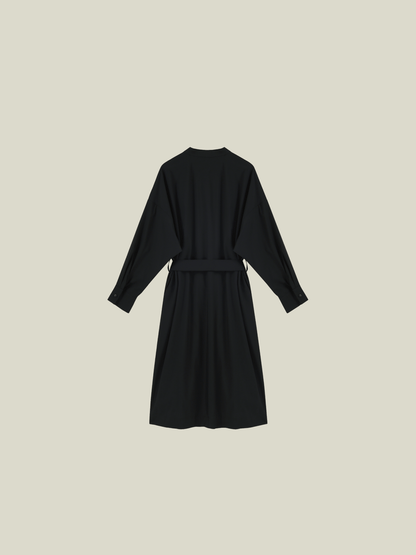 Double Pocket Stand Collar One Piece - LOVE POMME POMME