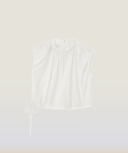 Drawstring Padded Top - LOVE POMME POMME