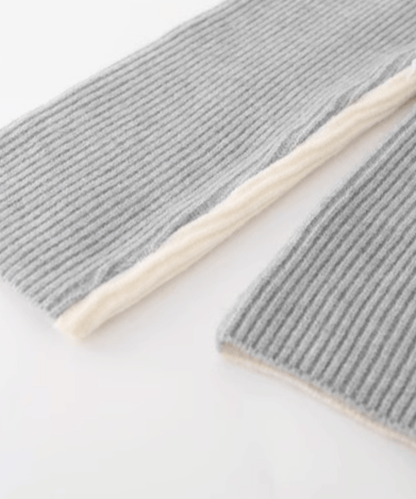 Elegant Bicolor Knit Set Up - LOVE POMME POMME