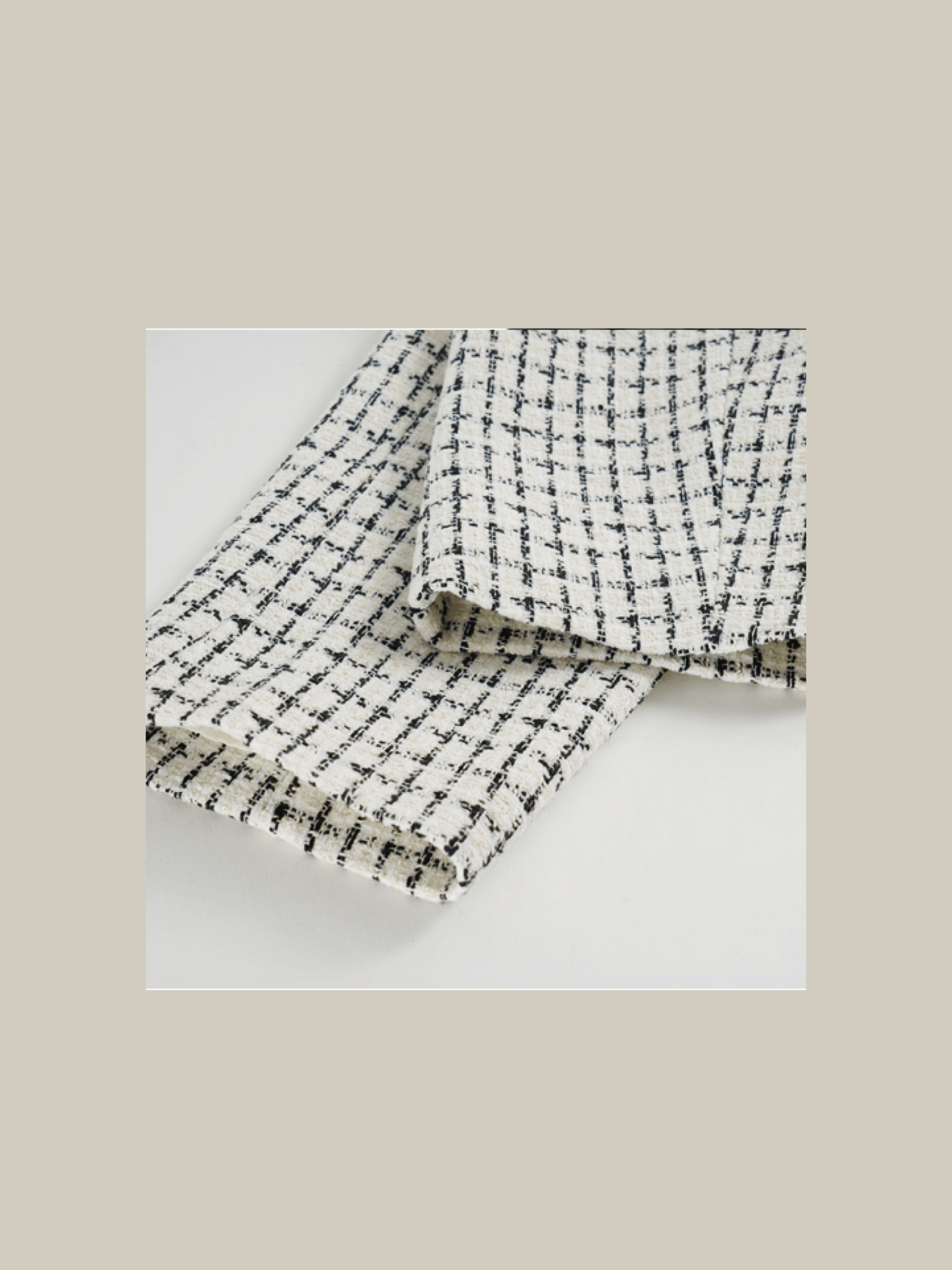 Elegant Style Check Jacket - LOVE POMME POMME