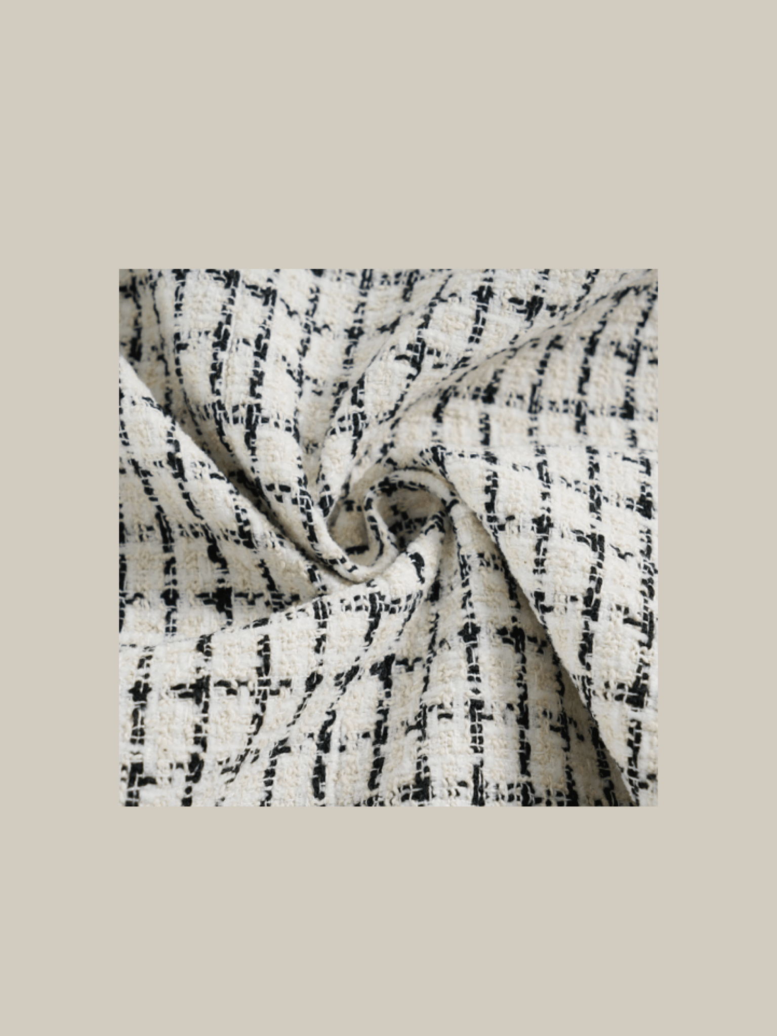 Elegant Style Check Jacket - LOVE POMME POMME