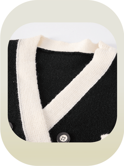 Elegant Style Knit Cardigan - LOVE POMME POMME