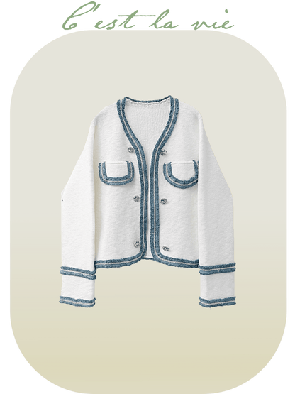 Elegant Style Pocket Cardigan - LOVE POMME POMME