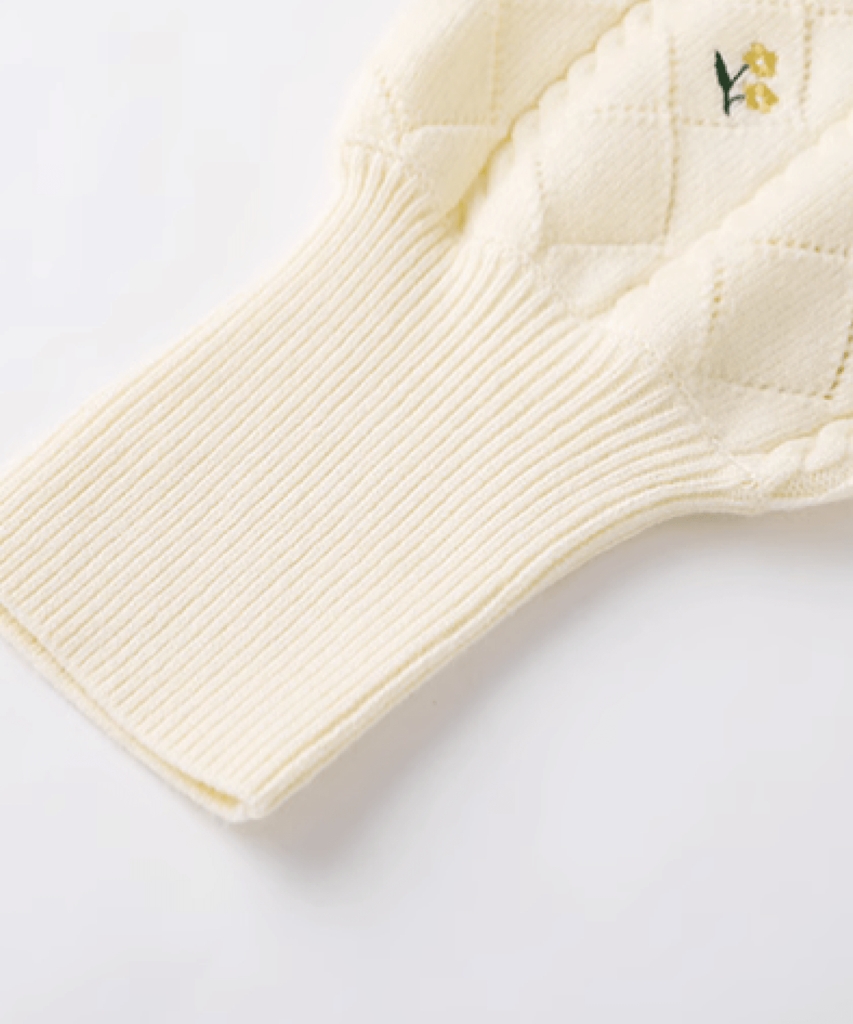 Flower Embroidery Cardigan Set-Up フラワー刺繍カーディガンセットアップ - LOVE POMME POMME