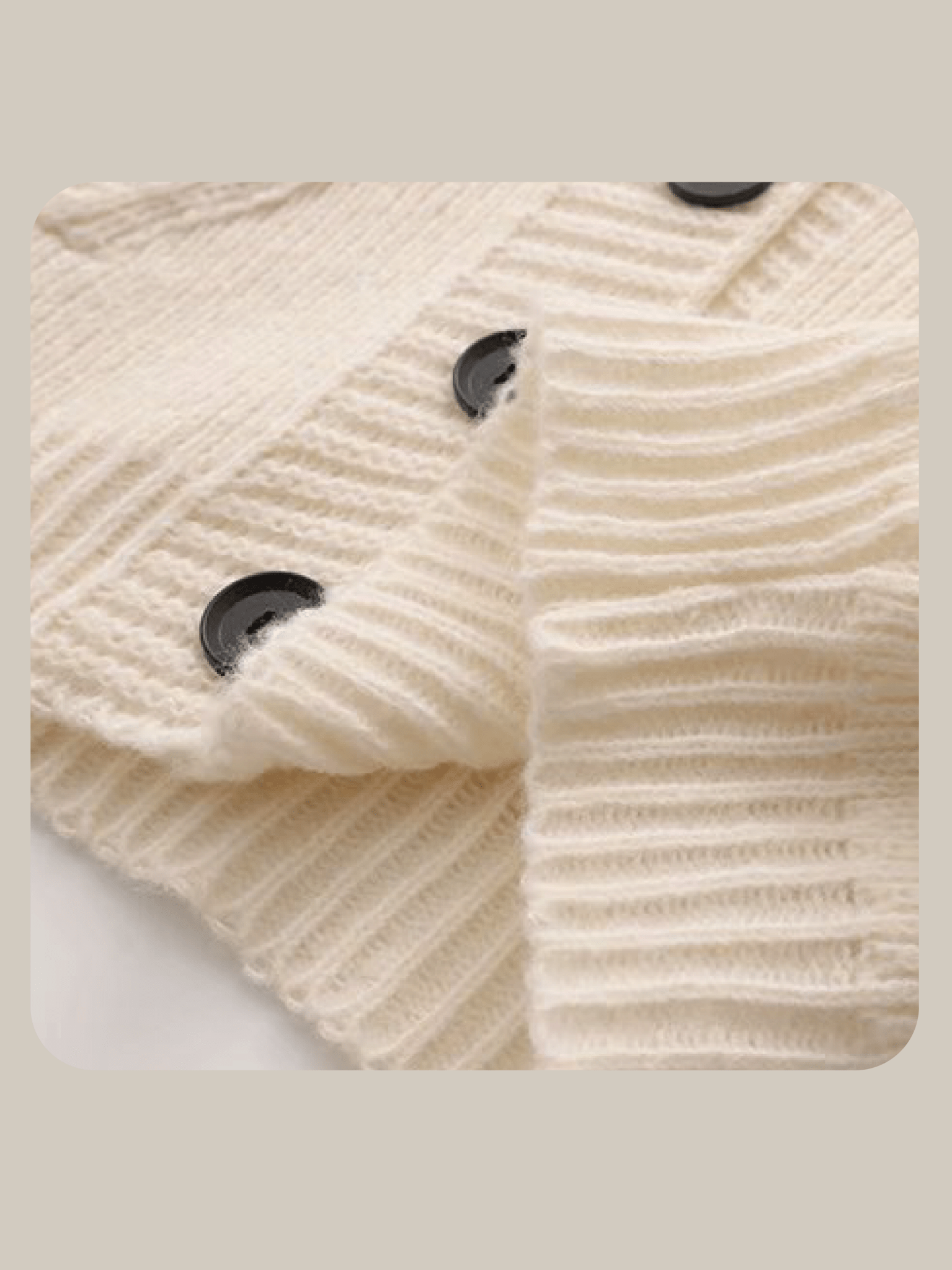 Flower Motif Pocket Knit Vest - LOVE POMME POMME