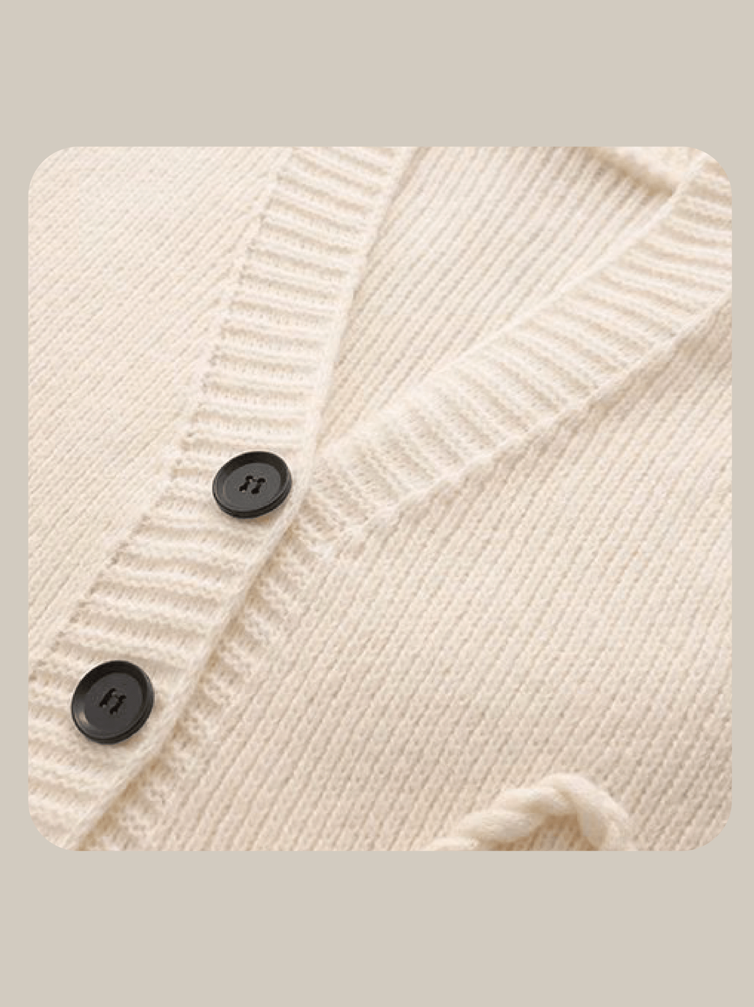 Flower Motif Pocket Knit Vest - LOVE POMME POMME