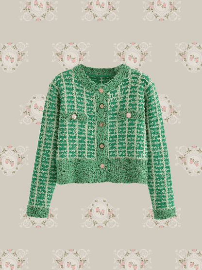 French Channel Style Tweed Jacket - LOVE POMME POMME