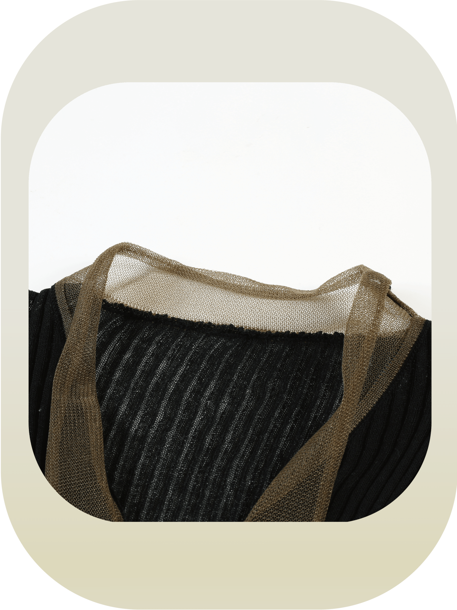 Frill Deco Fitted Cardigan - LOVE POMME POMME