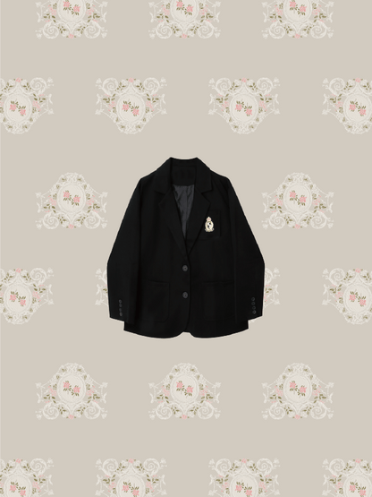 Frill Skirt Jacket Set-Up - LOVE POMME POMME