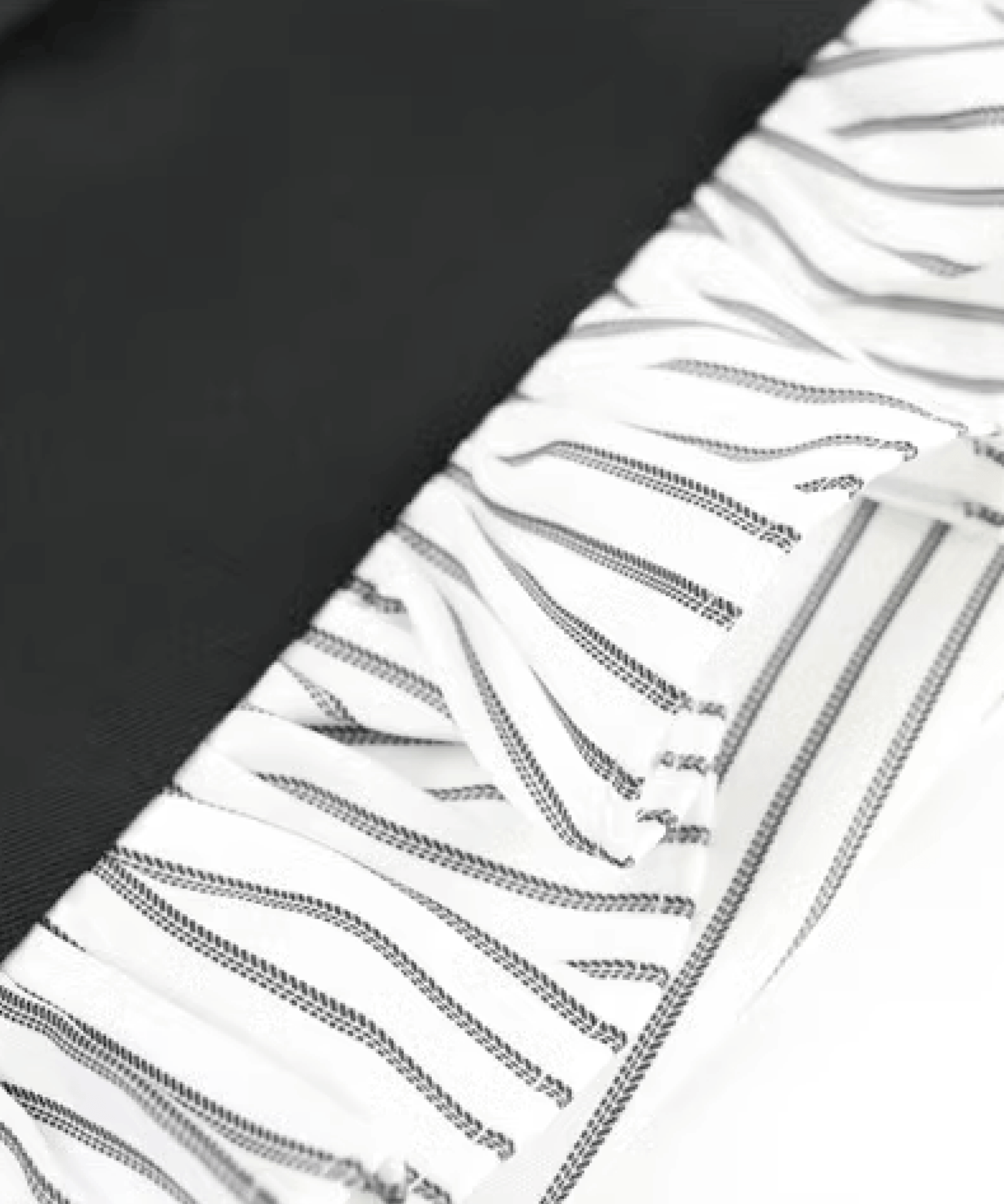 Frill Striped Patchwork Jacket - LOVE POMME POMME