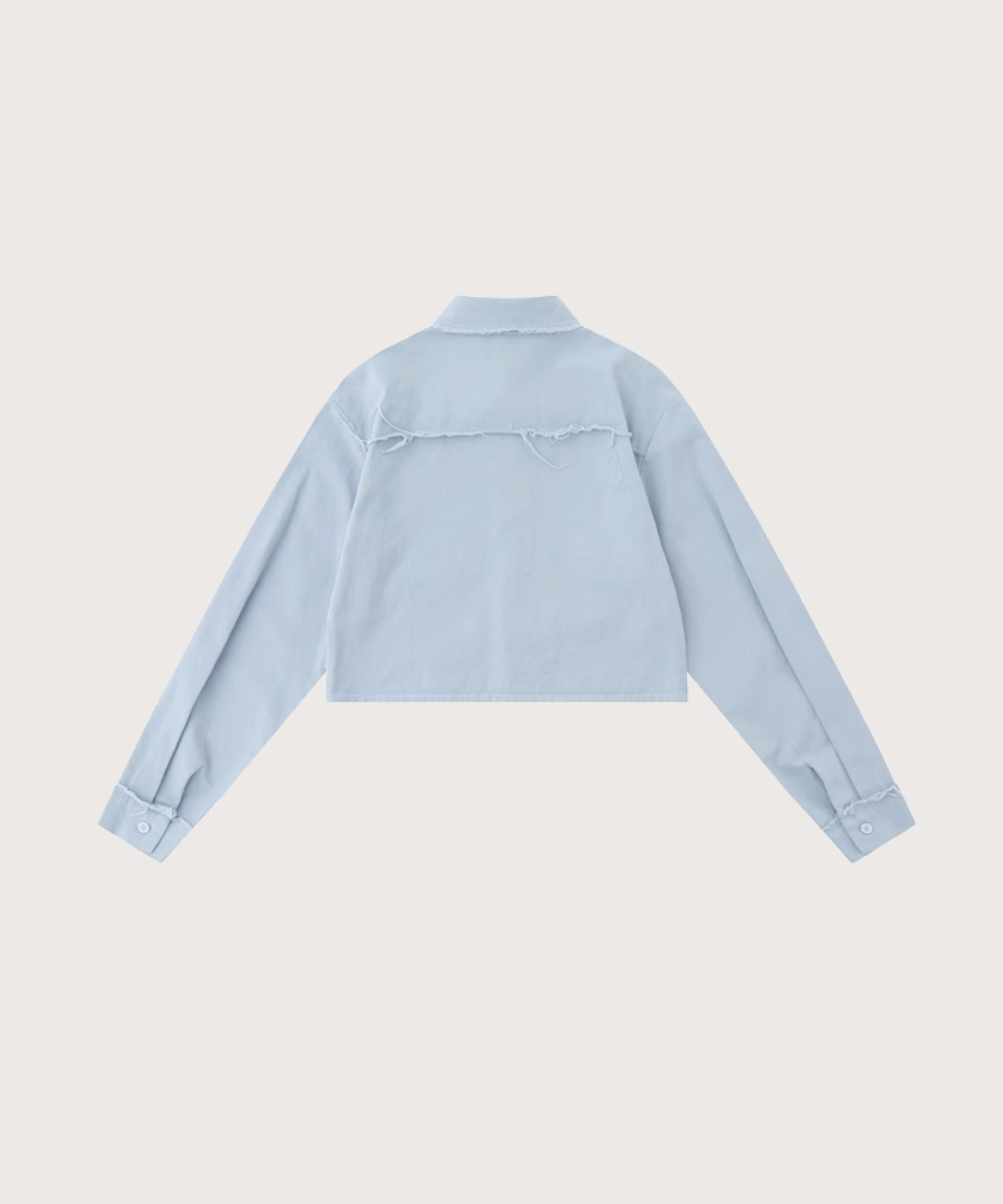 Fringe Point Short Shirt フリンジポイントショートシャツ - LOVE POMME POMME