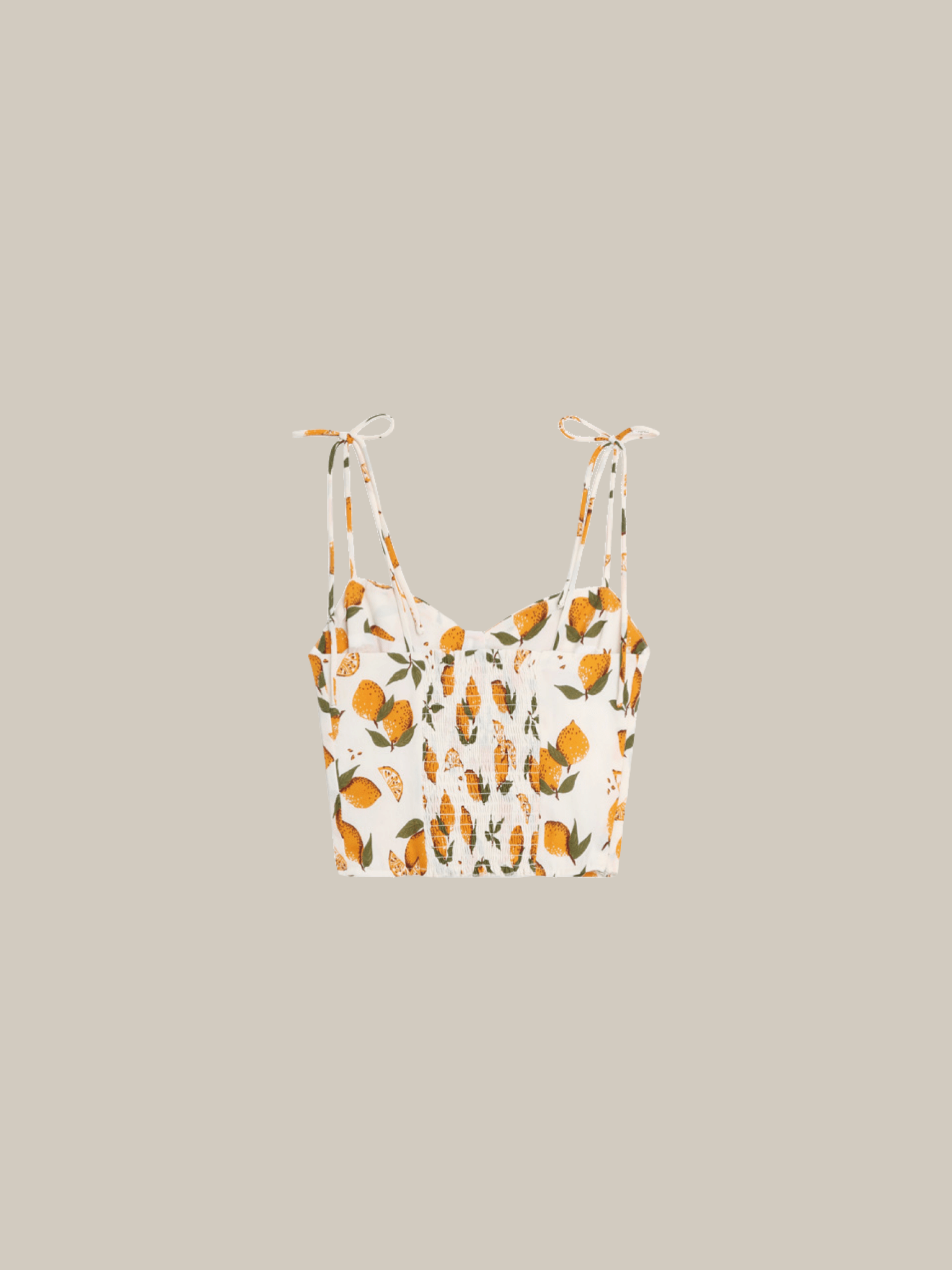 Fruits Design Chiffon Bustier - LOVE POMME POMME