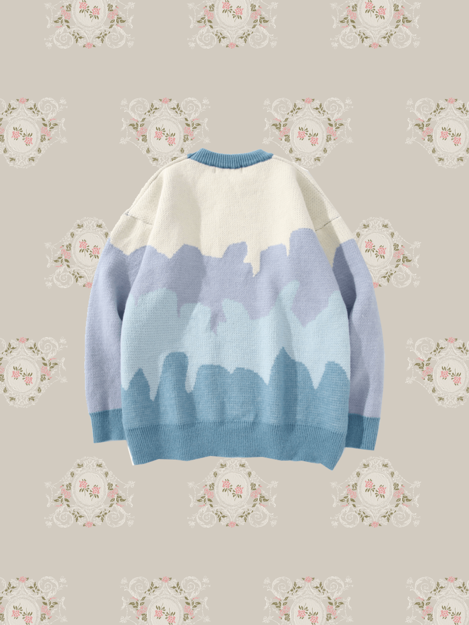 Gradient Pullover Sweater - LOVE POMME POMME