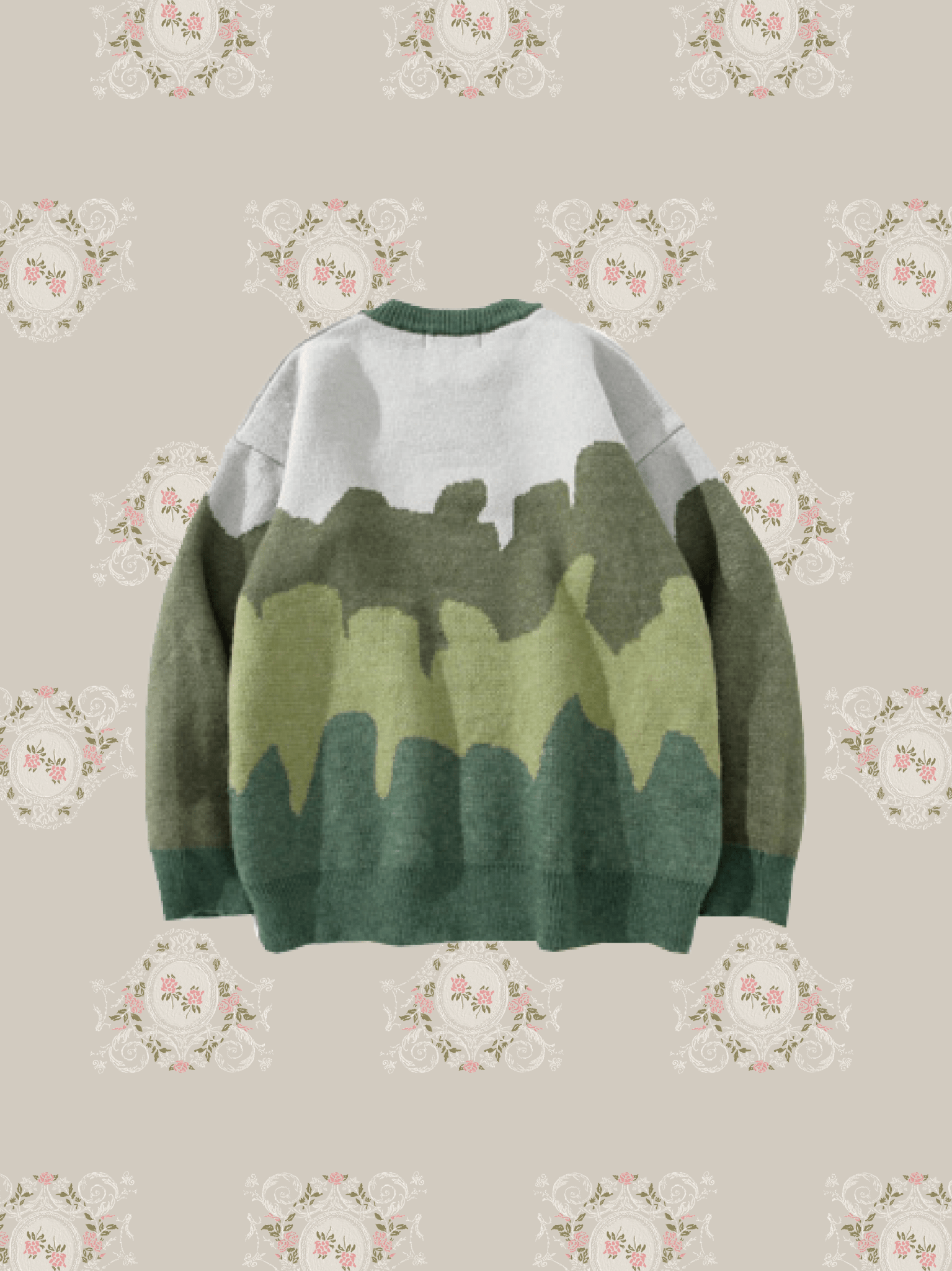 Gradient Pullover Sweater - LOVE POMME POMME