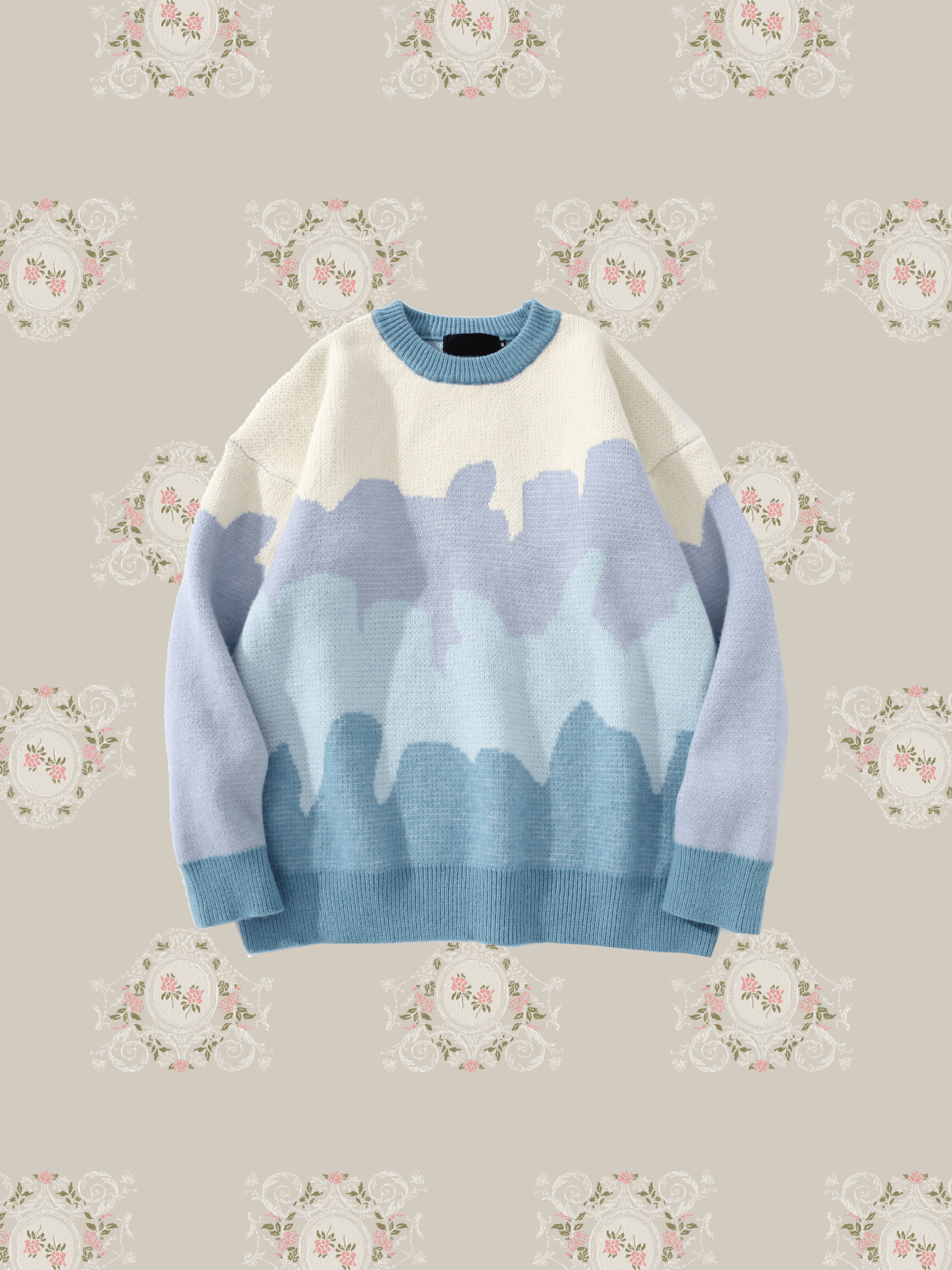 Gradient Pullover Sweater - LOVE POMME POMME