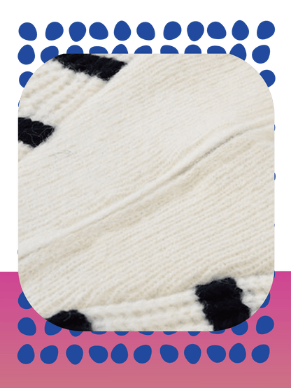 Half Zip Stripe Sweater - LOVE POMME POMME