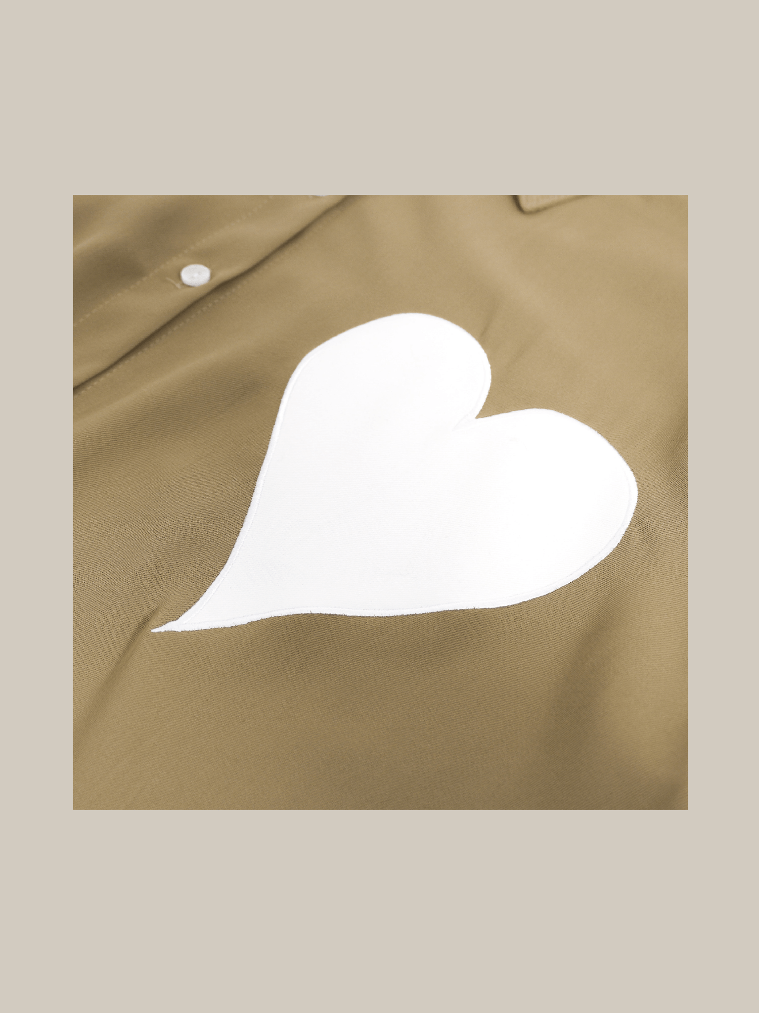 Heart Point Shirt Coat - LOVE POMME POMME