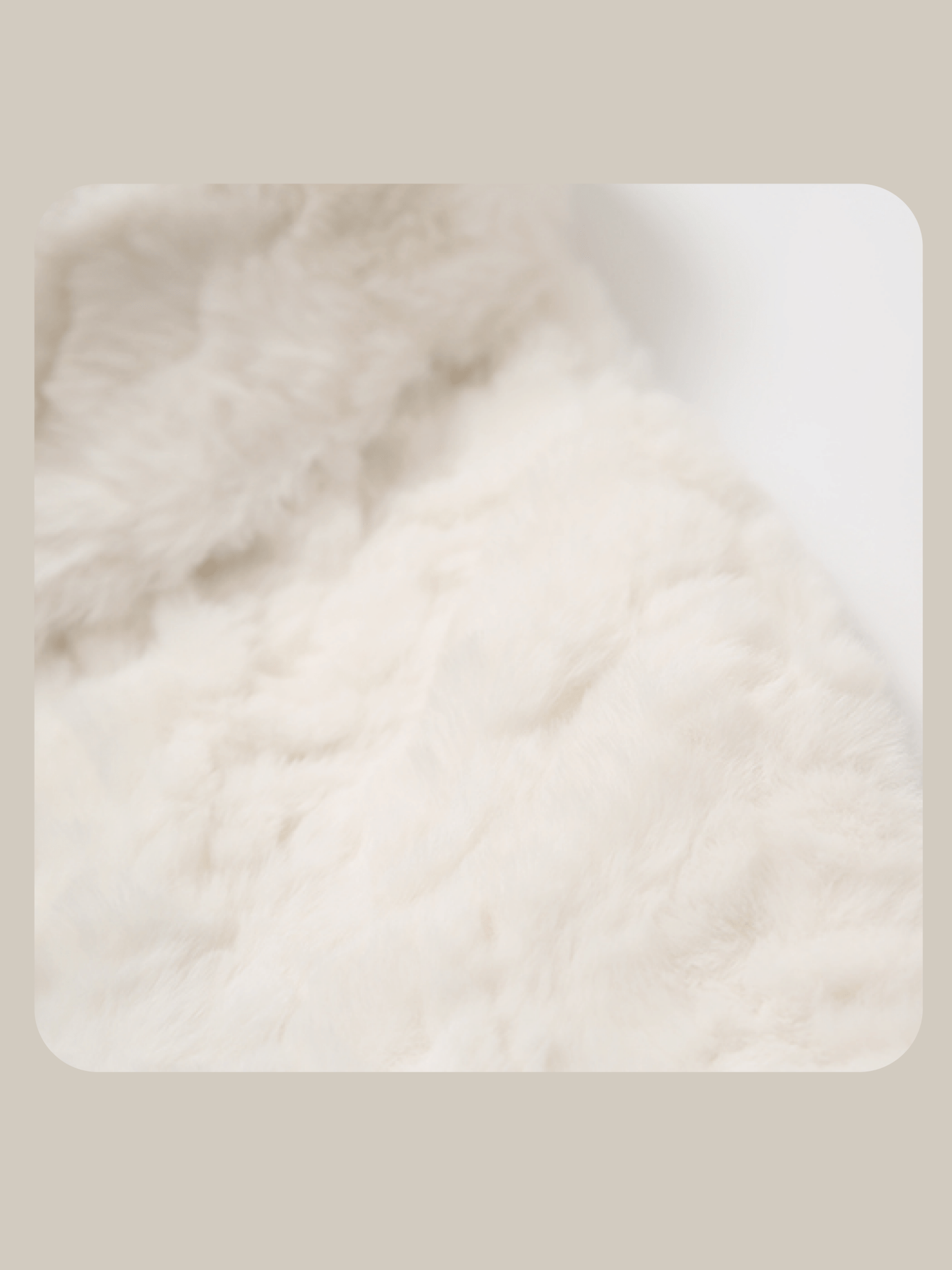 Horn Button Fur Coat - LOVE POMME POMME