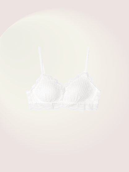 Lace Garden Brassiere - LOVE POMME POMME