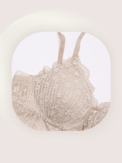 Lace Garden Brassiere - LOVE POMME POMME