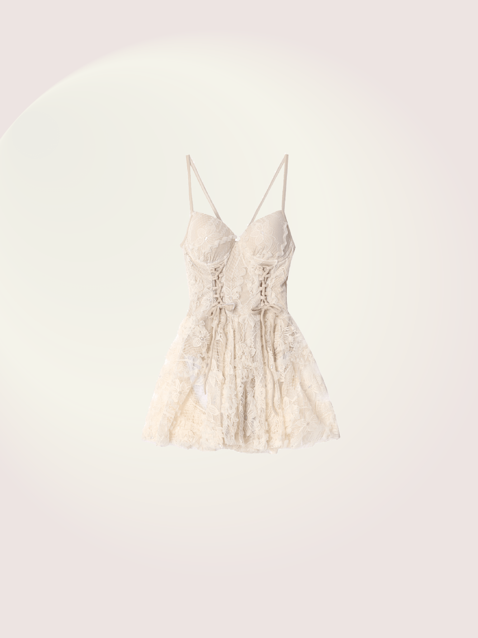 Lace Motif Onepiece Swimsuit - LOVE POMME POMME