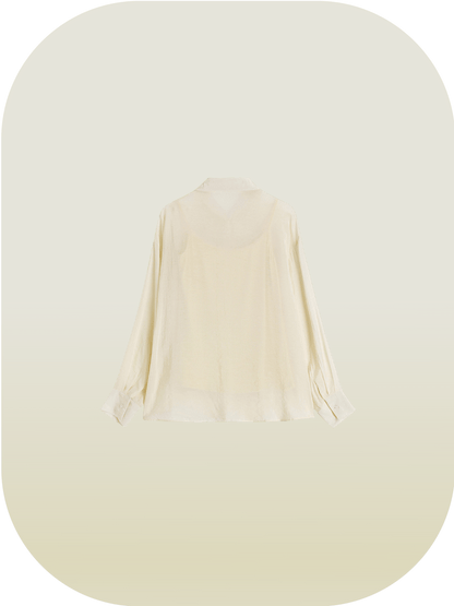 Loose Shirt With Camisole - LOVE POMME POMME