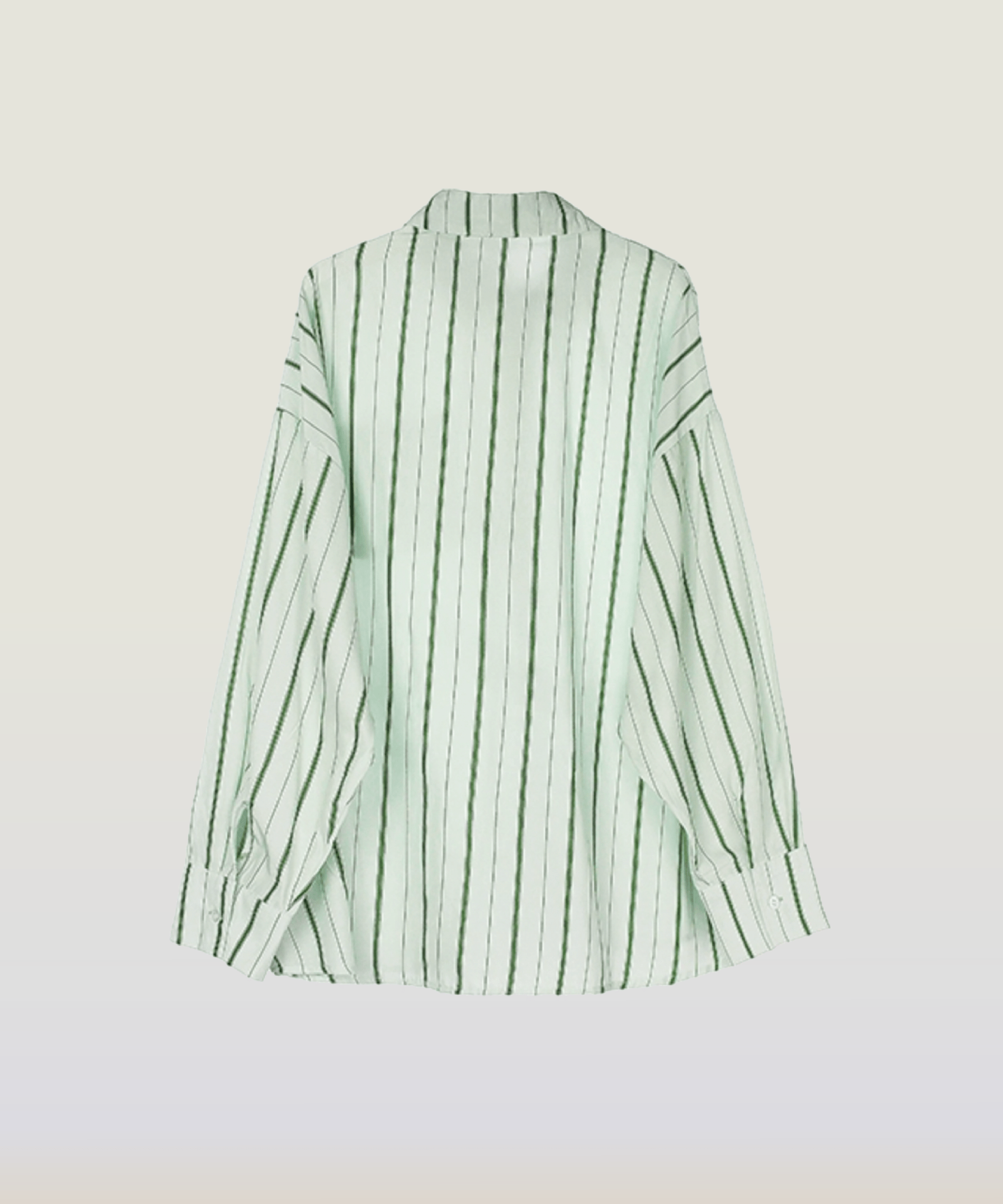 Mint Green Striped Shirt - LOVE POMME POMME