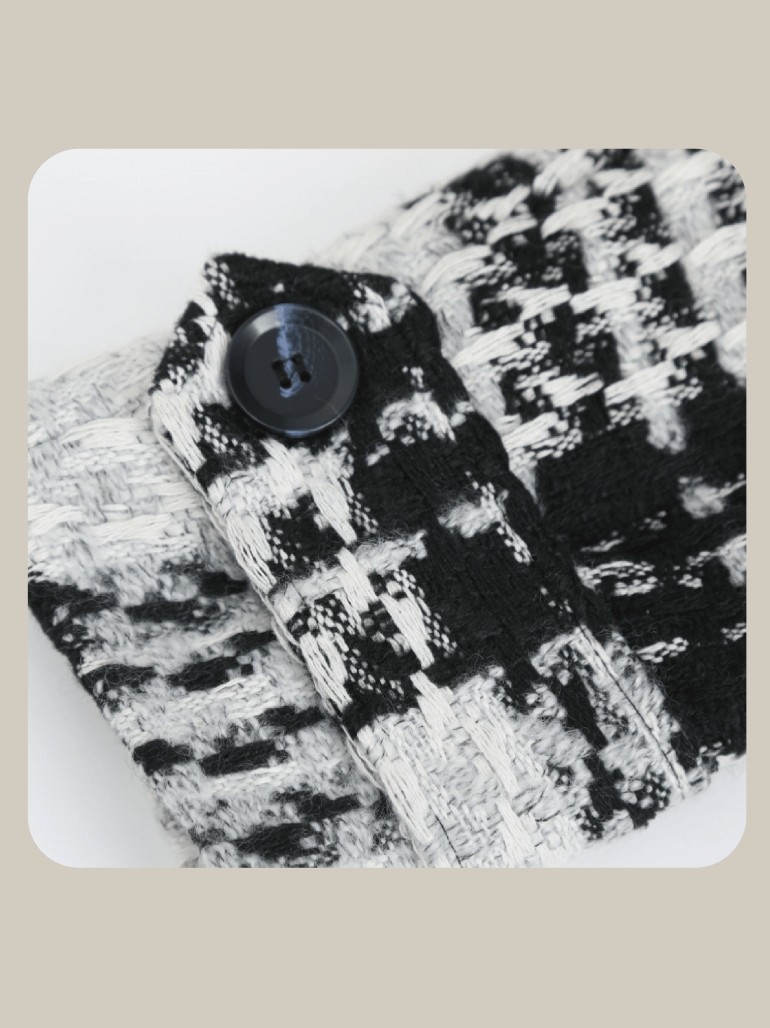 Panda Deco Check Coat - LOVE POMME POMME
