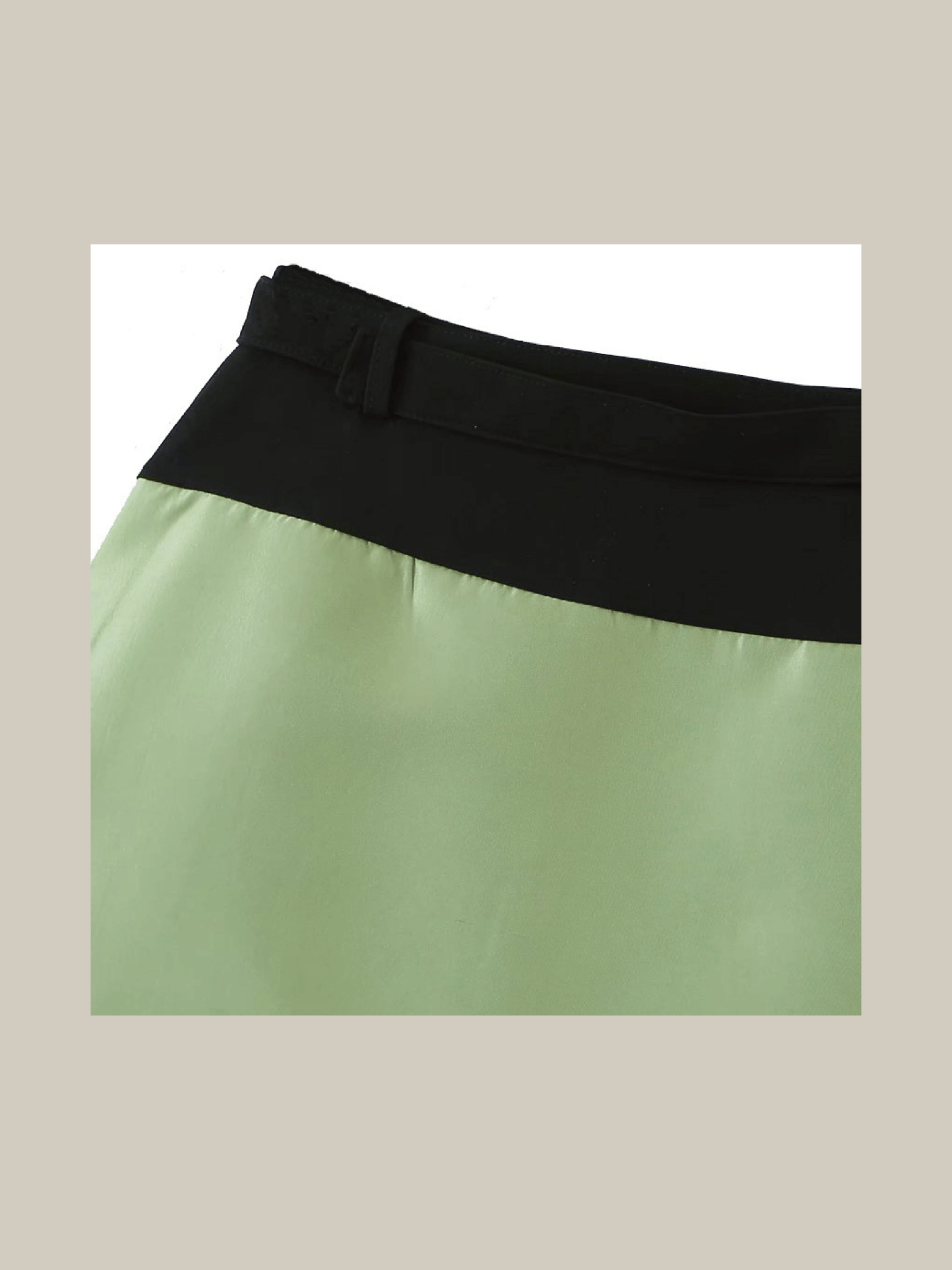 Patch Color Pants Skirt - LOVE POMME POMME
