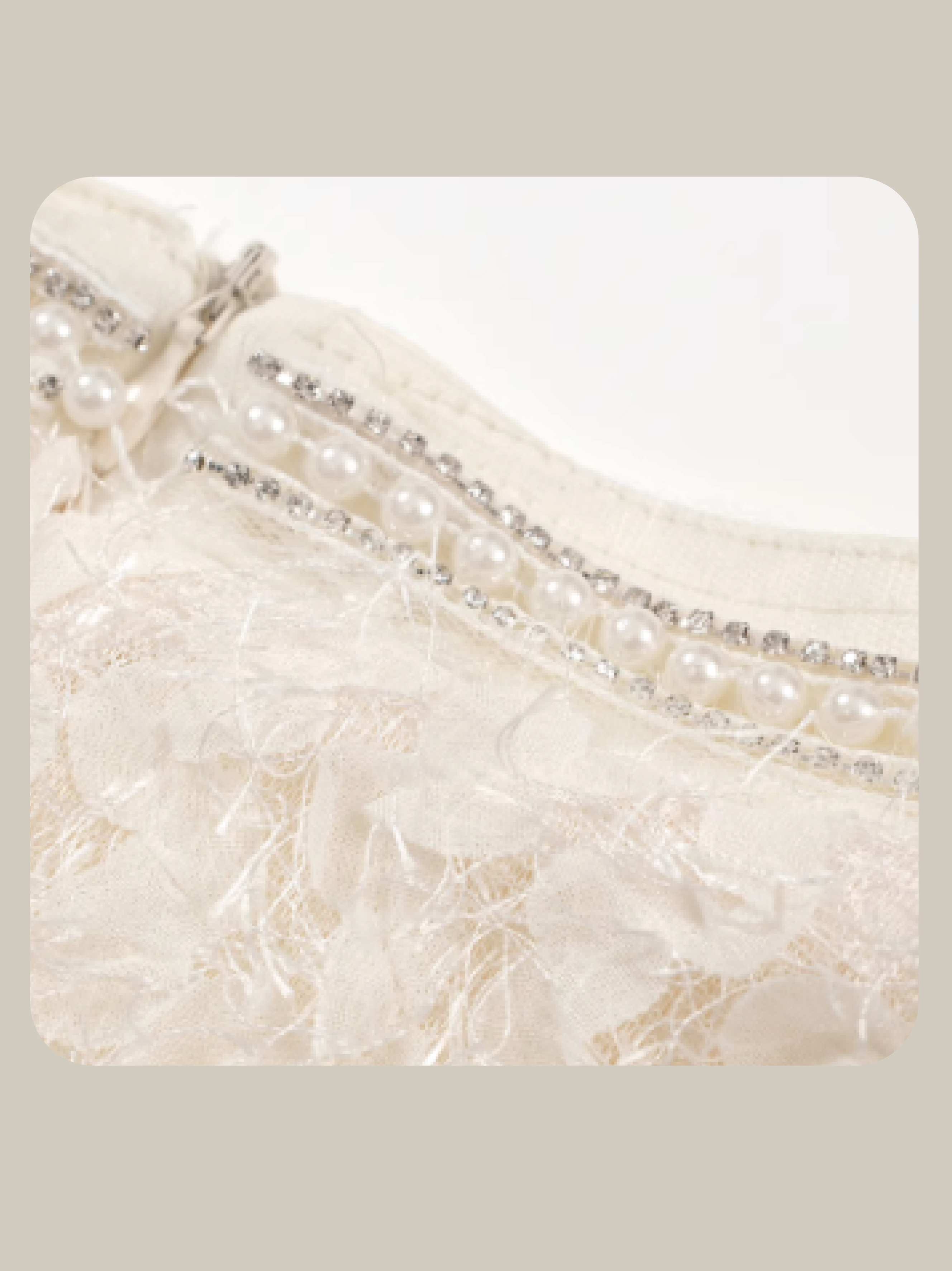 Texture Mesh Style Pearl Dress/テクスチャーメッシュスタイルパールドレス