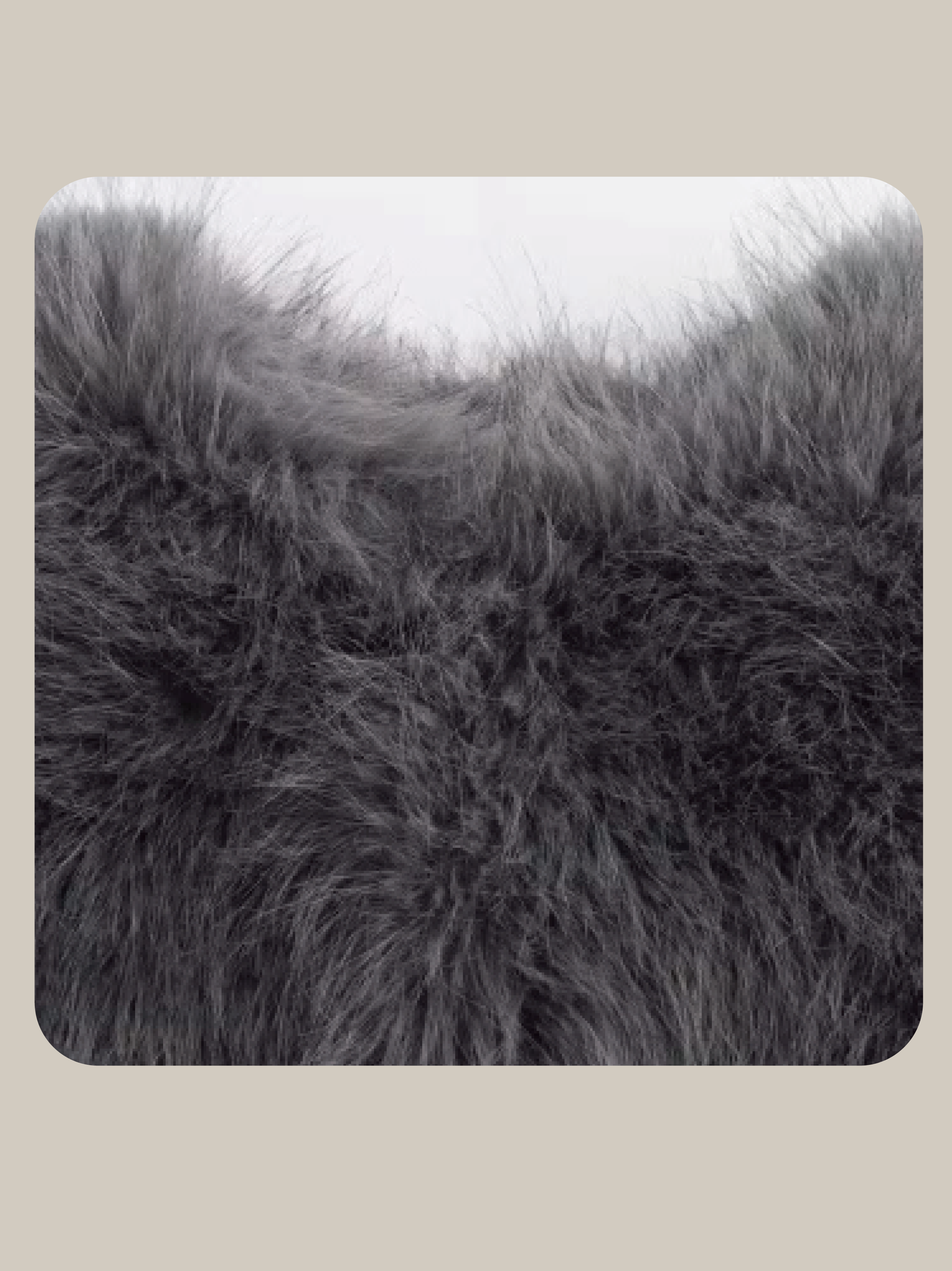 Gray Shearling Faux Fur Coat Gray Shearling Faux Fur Coat 